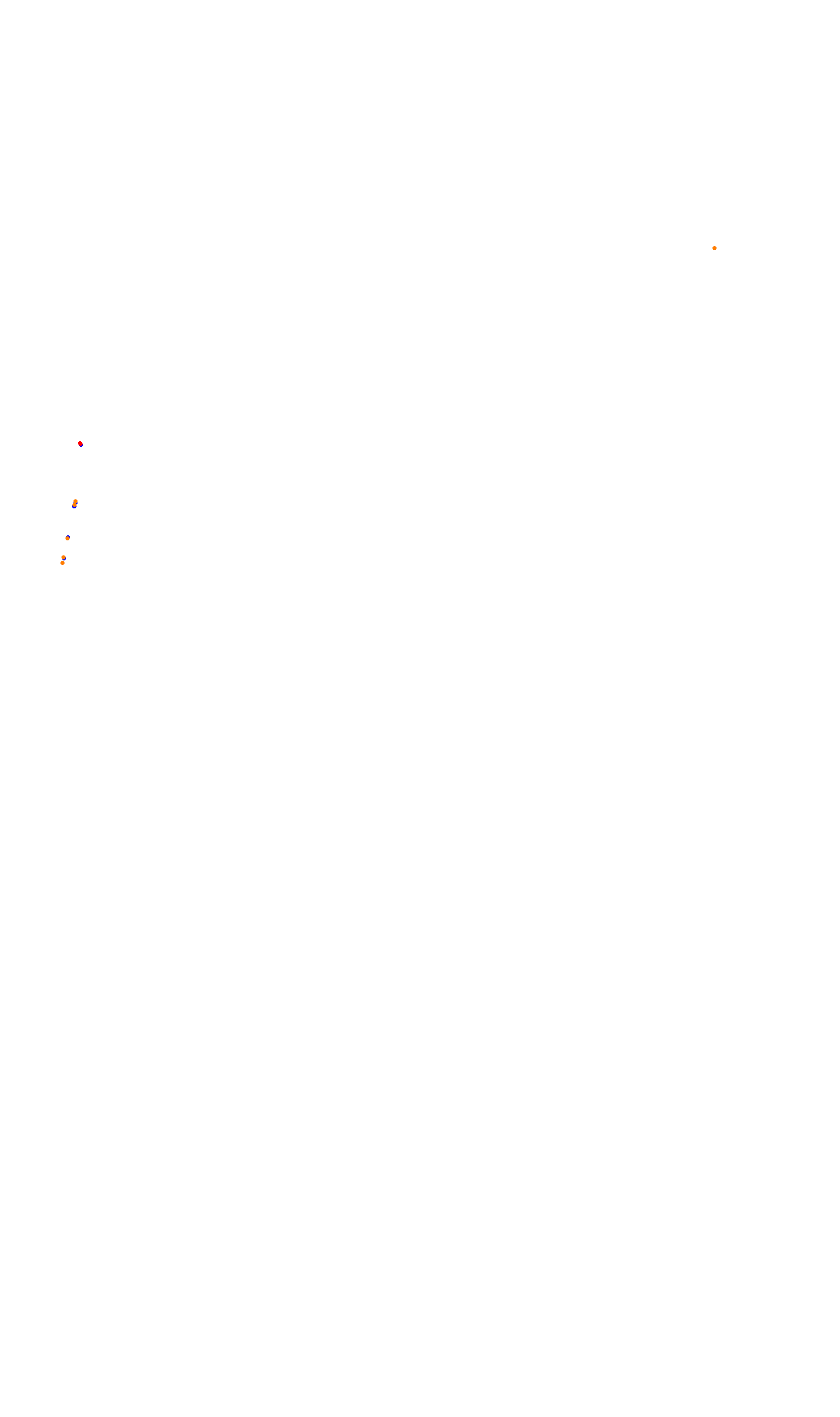 Monza collisions