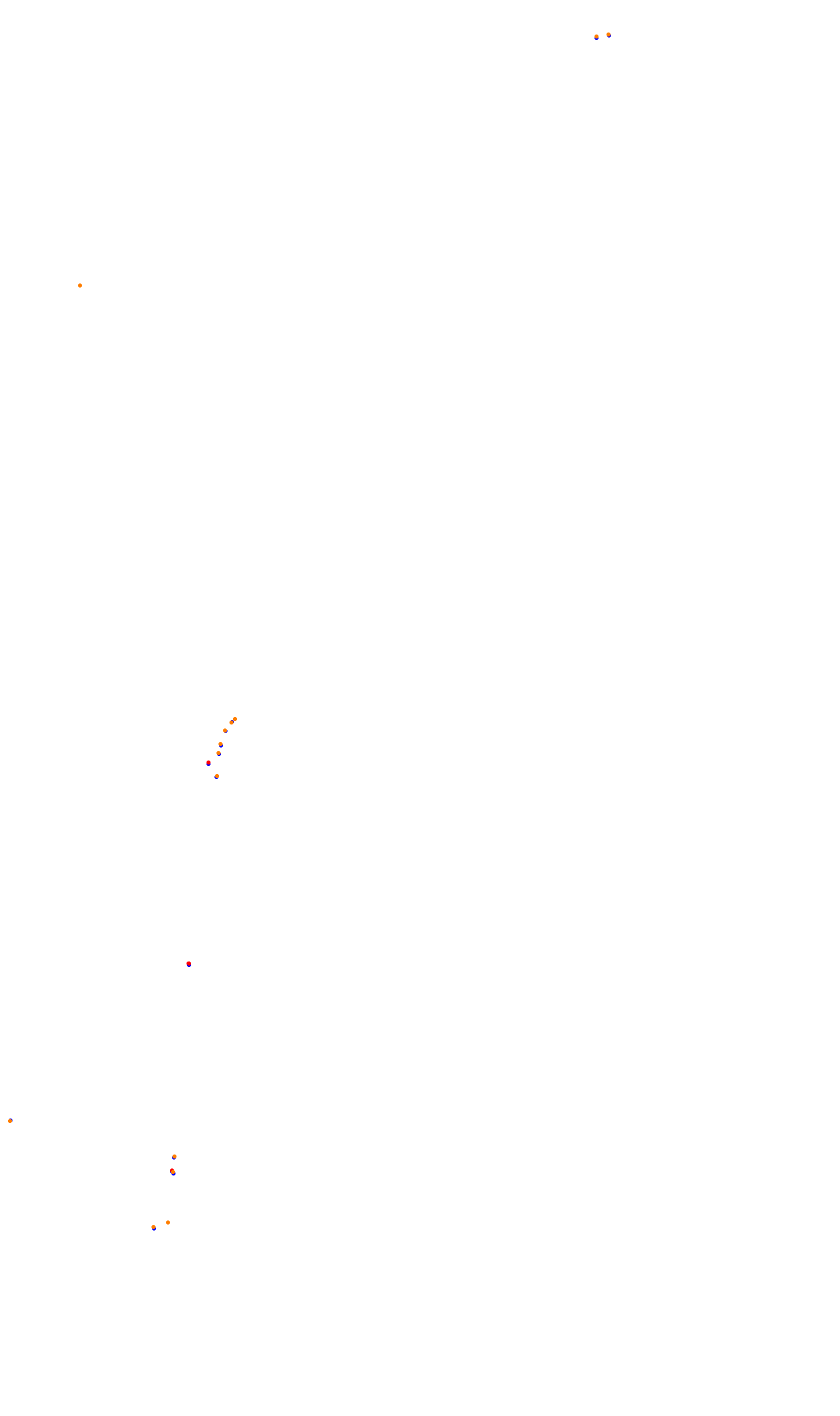 Monza collisions