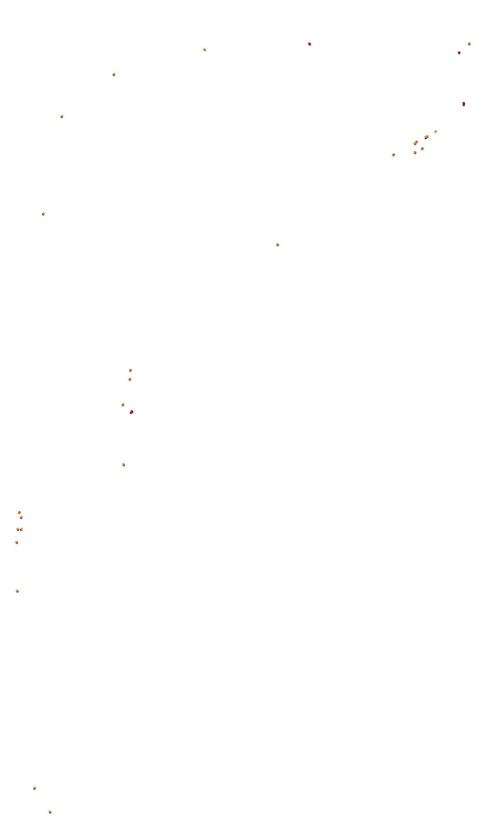 Monza collisions