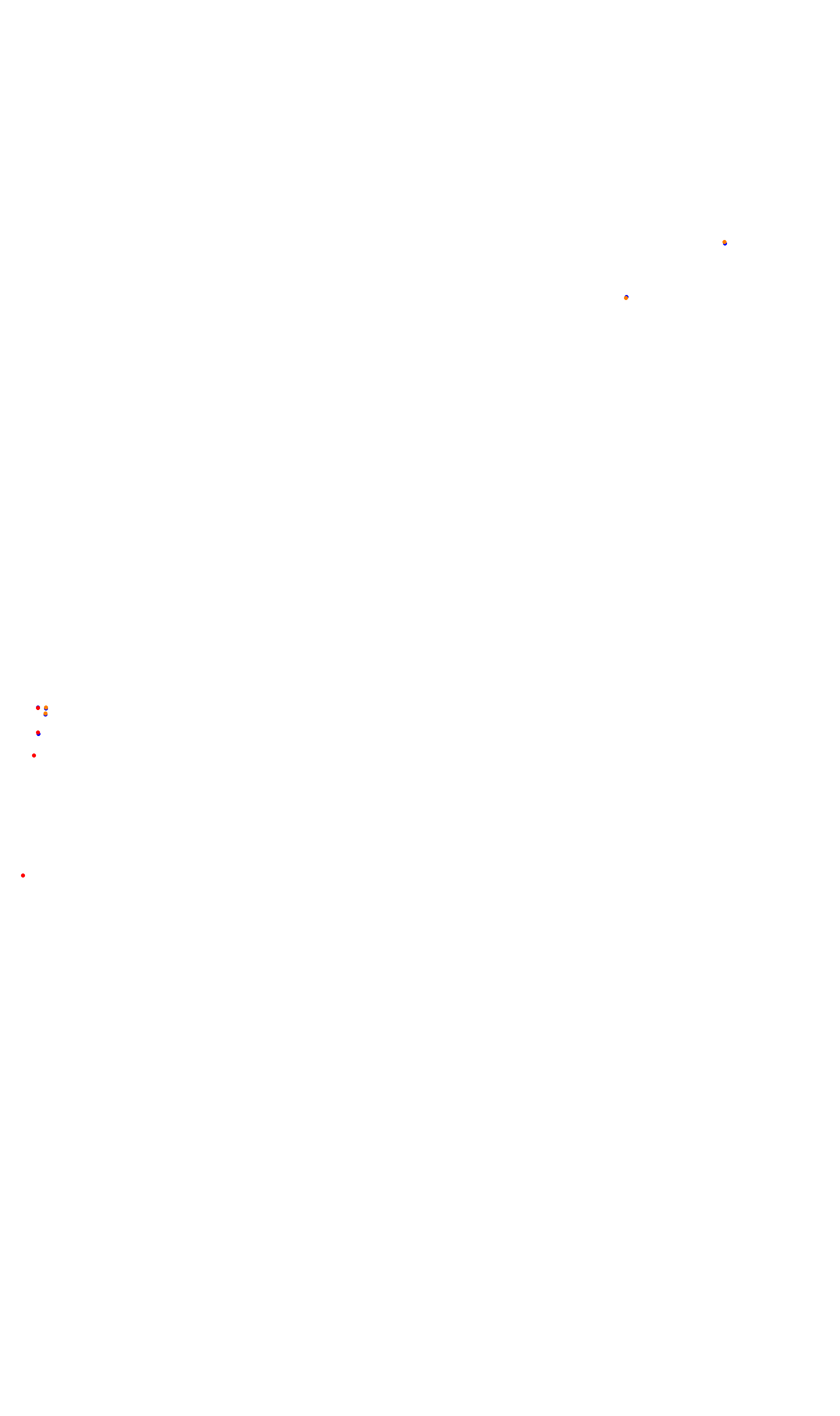 Monza collisions