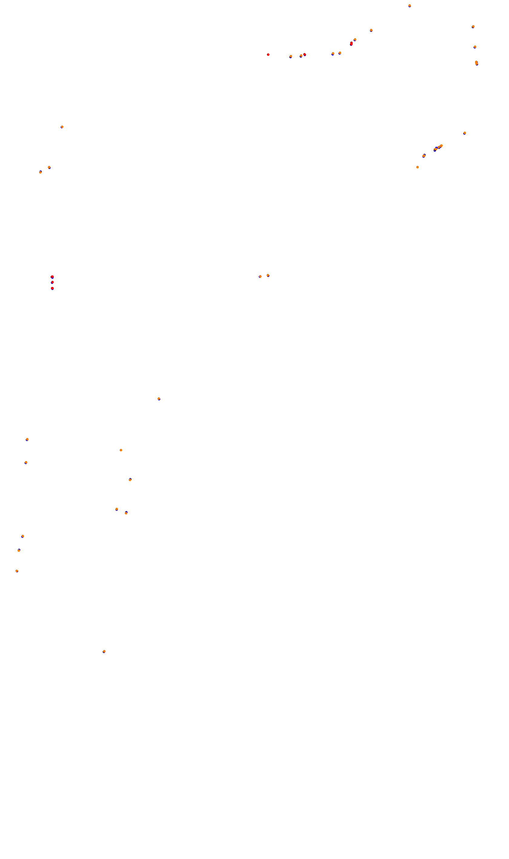 Monza collisions