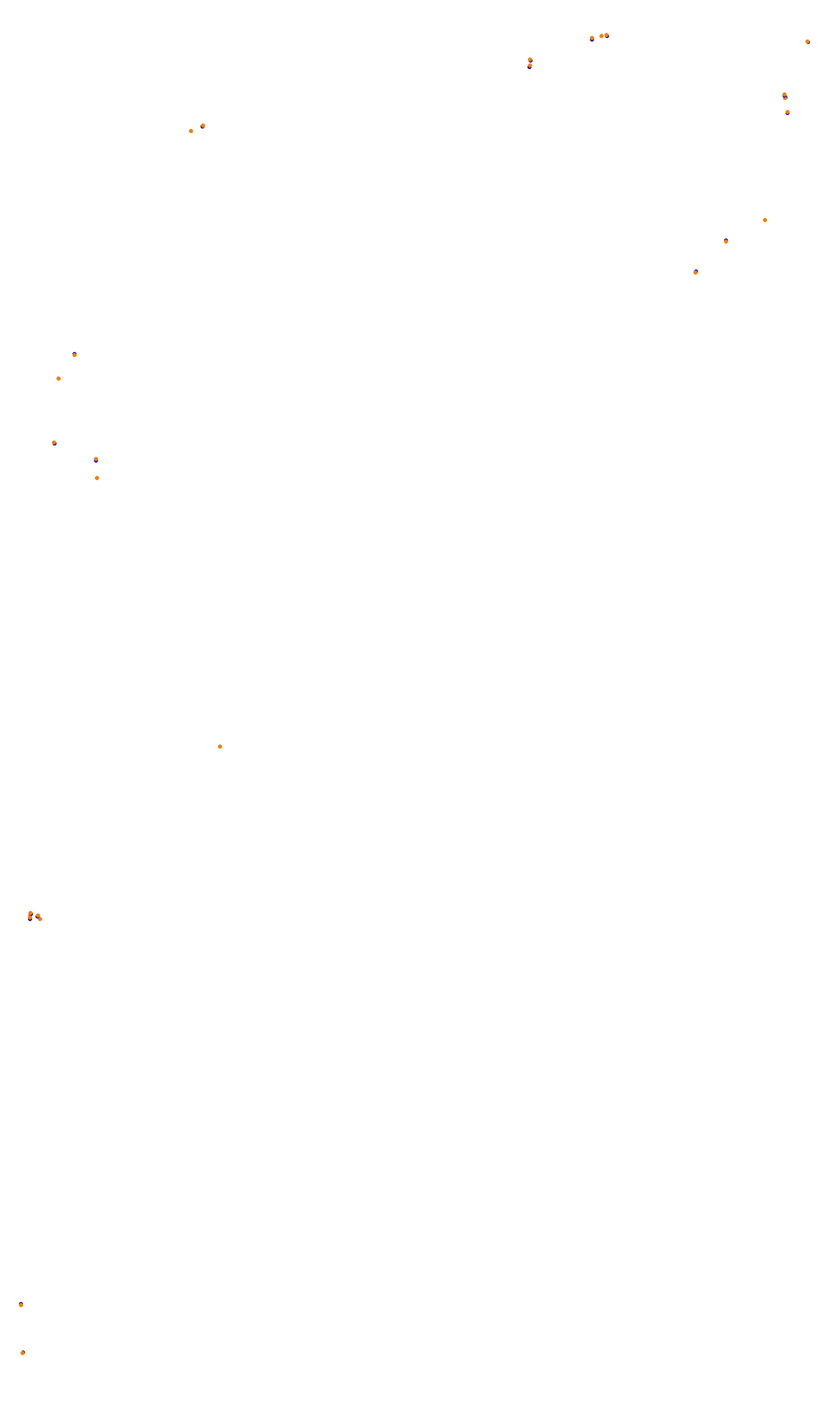 Monza collisions