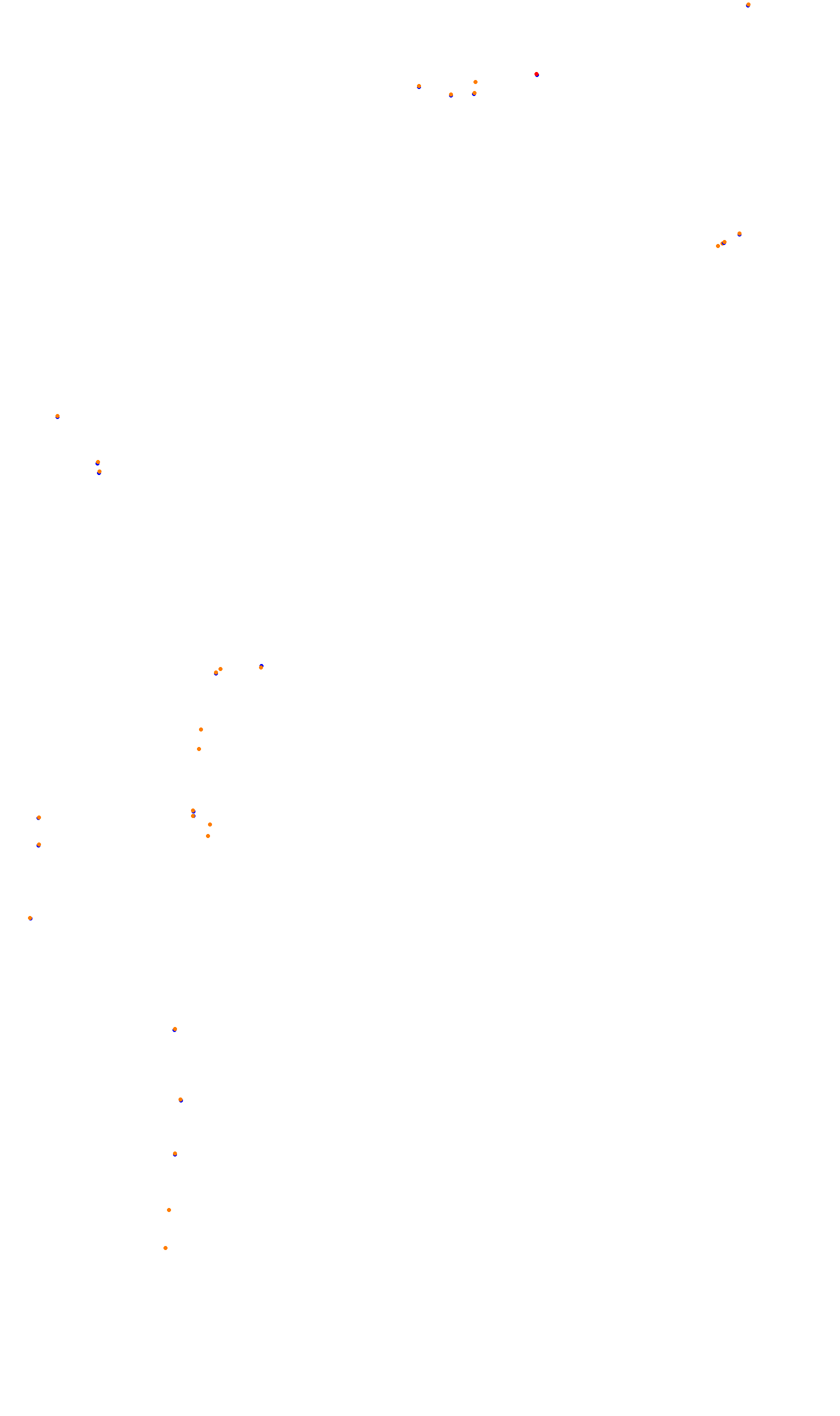 Monza collisions