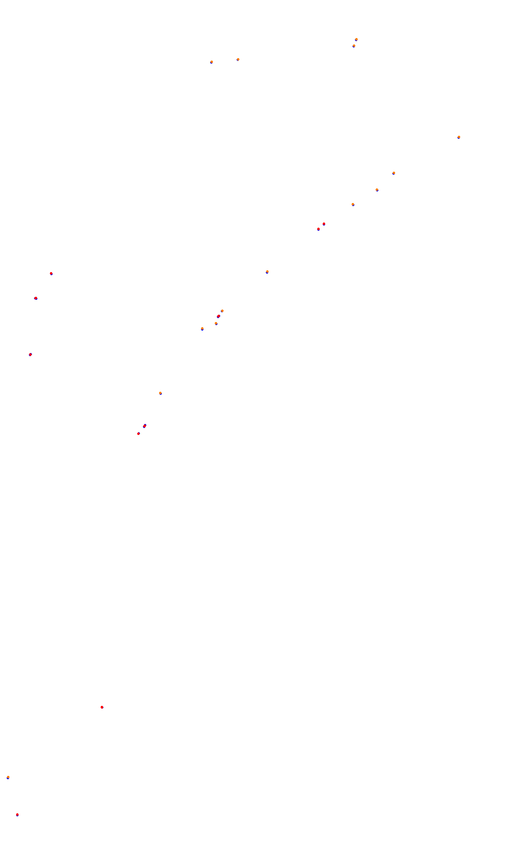 Monza collisions