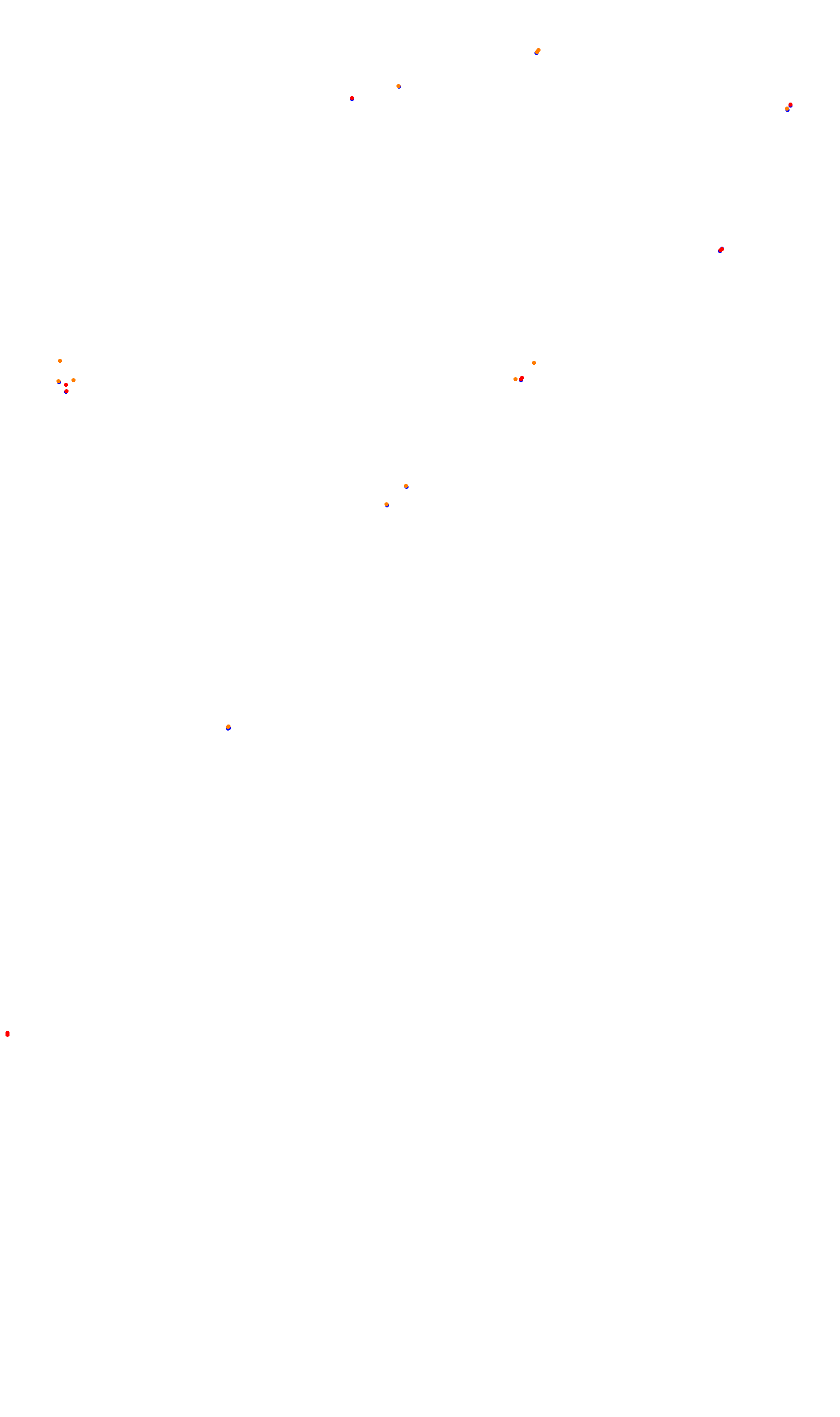 Monza collisions