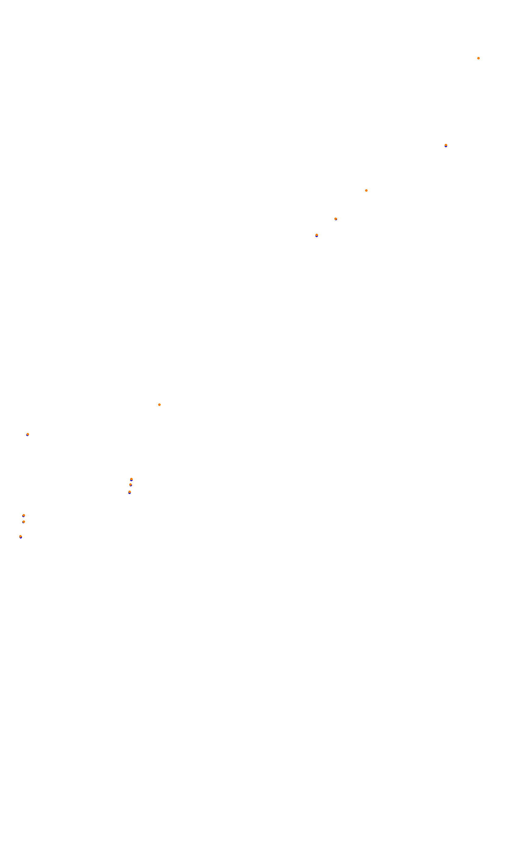 Monza collisions