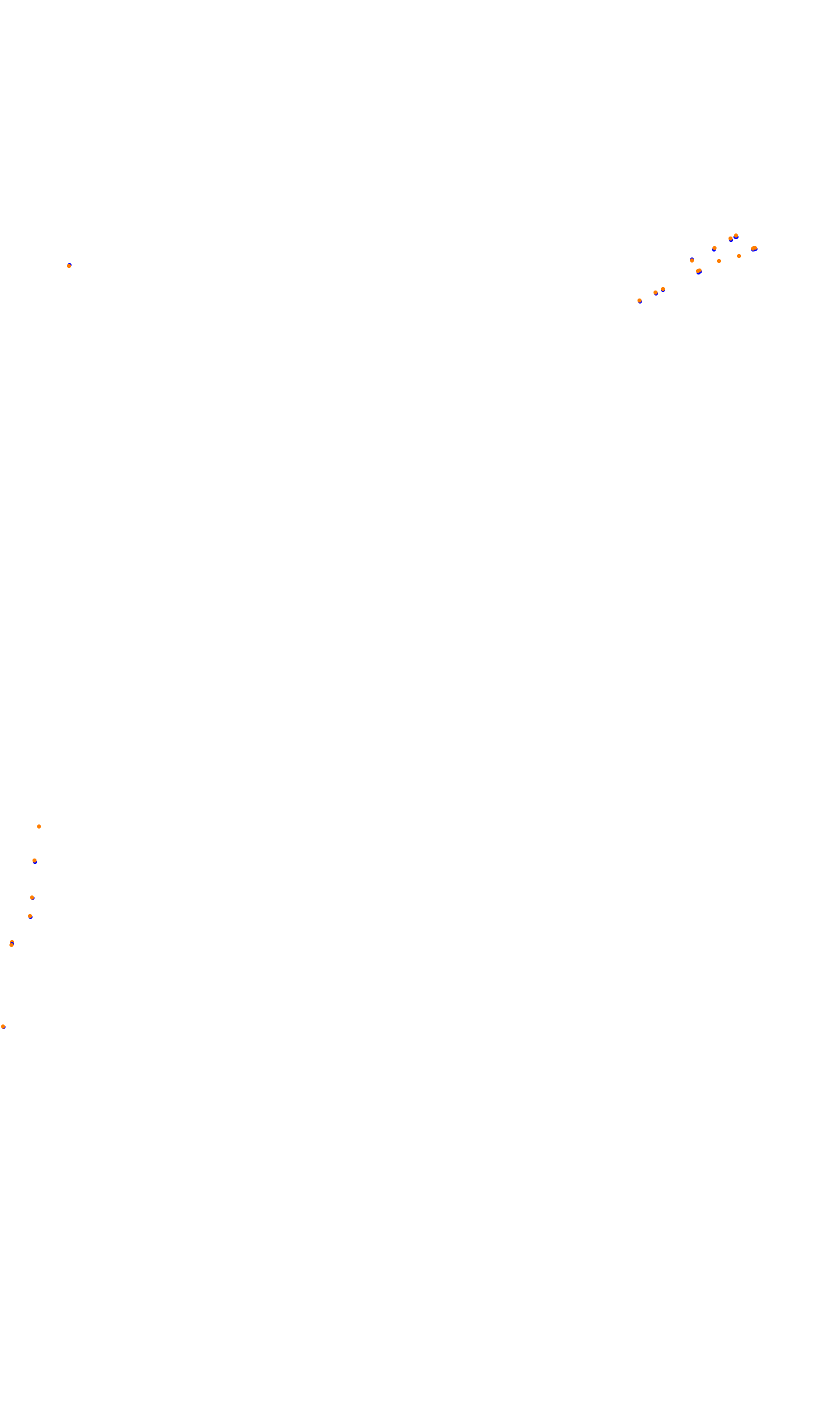 Monza collisions