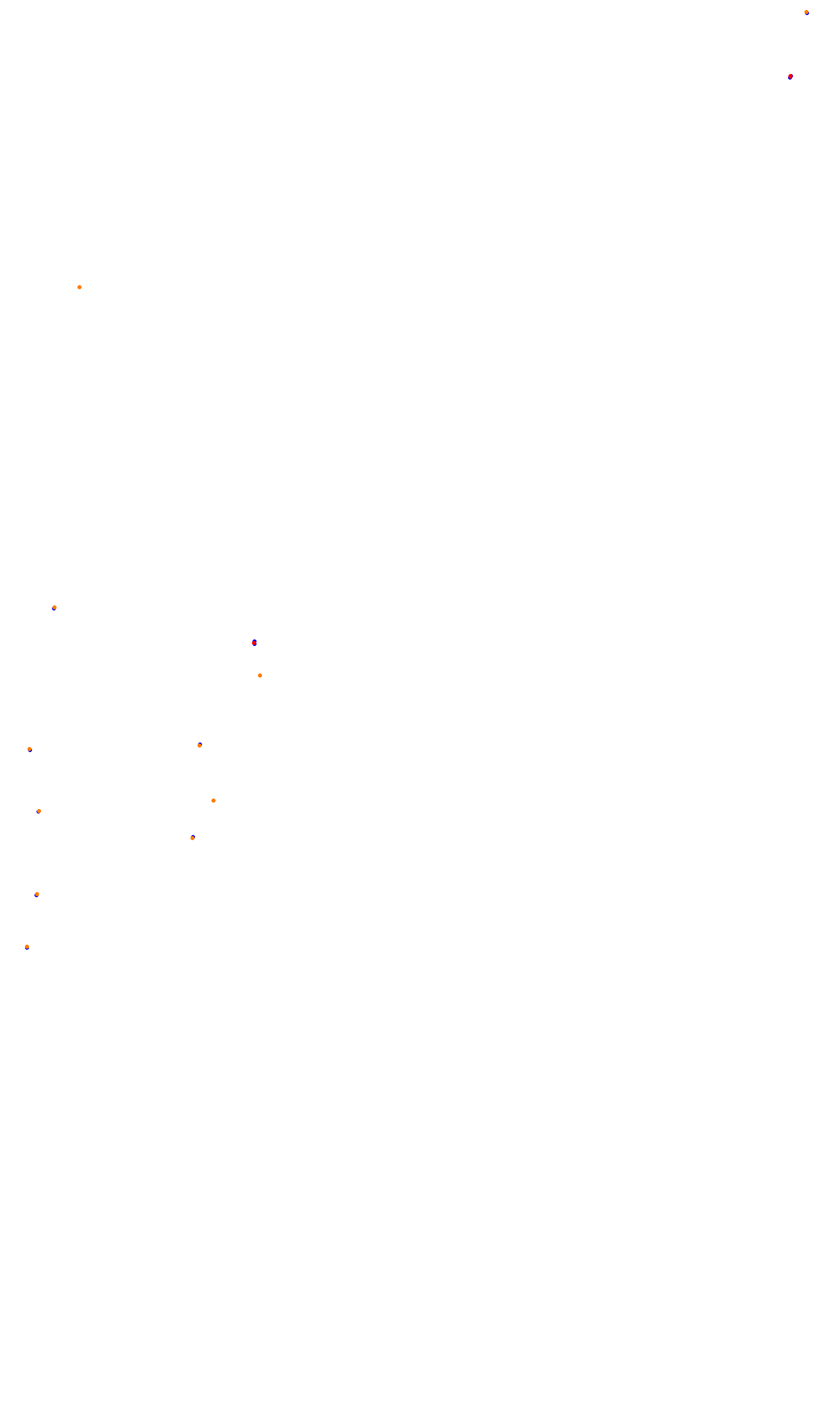 Monza collisions