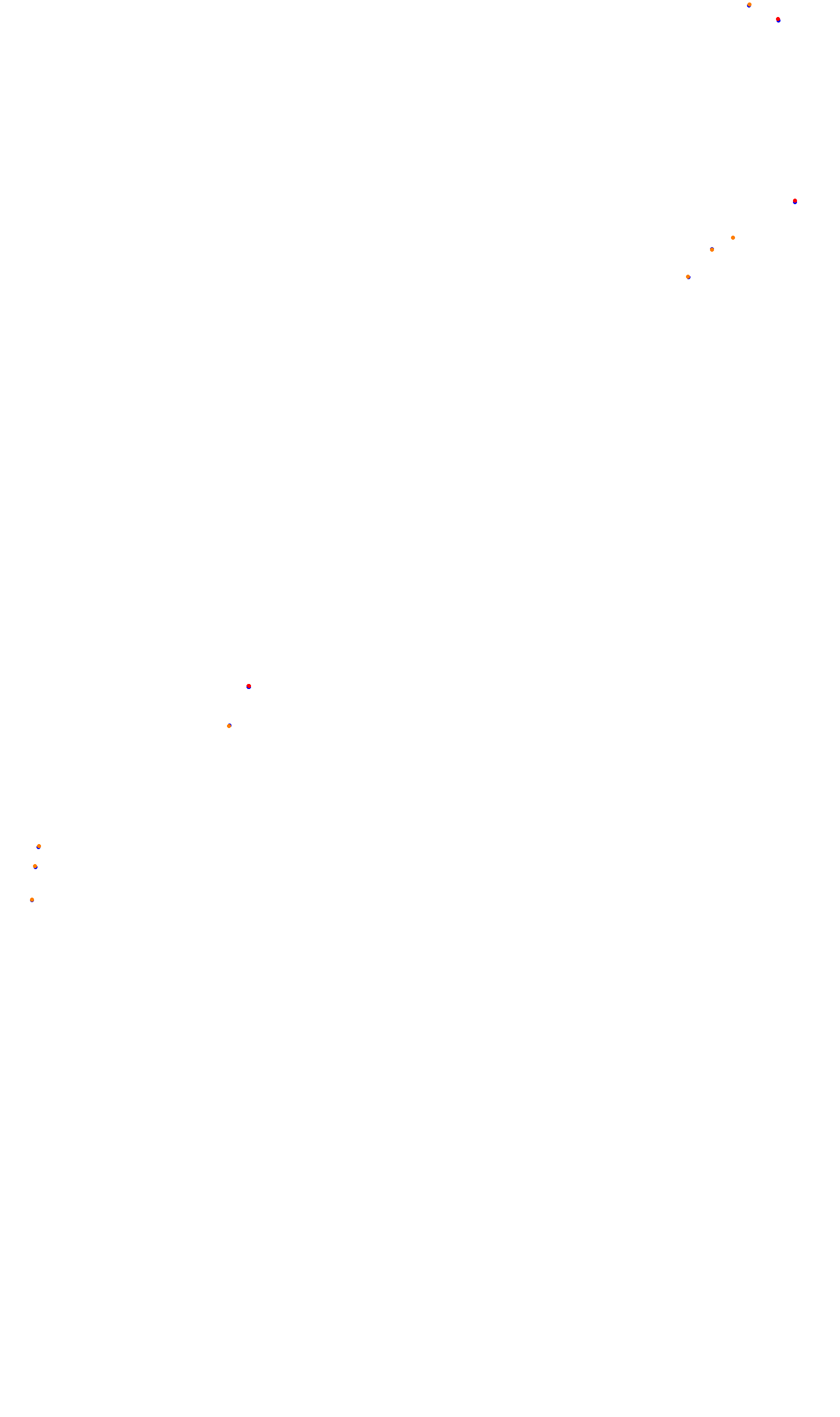 Monza collisions