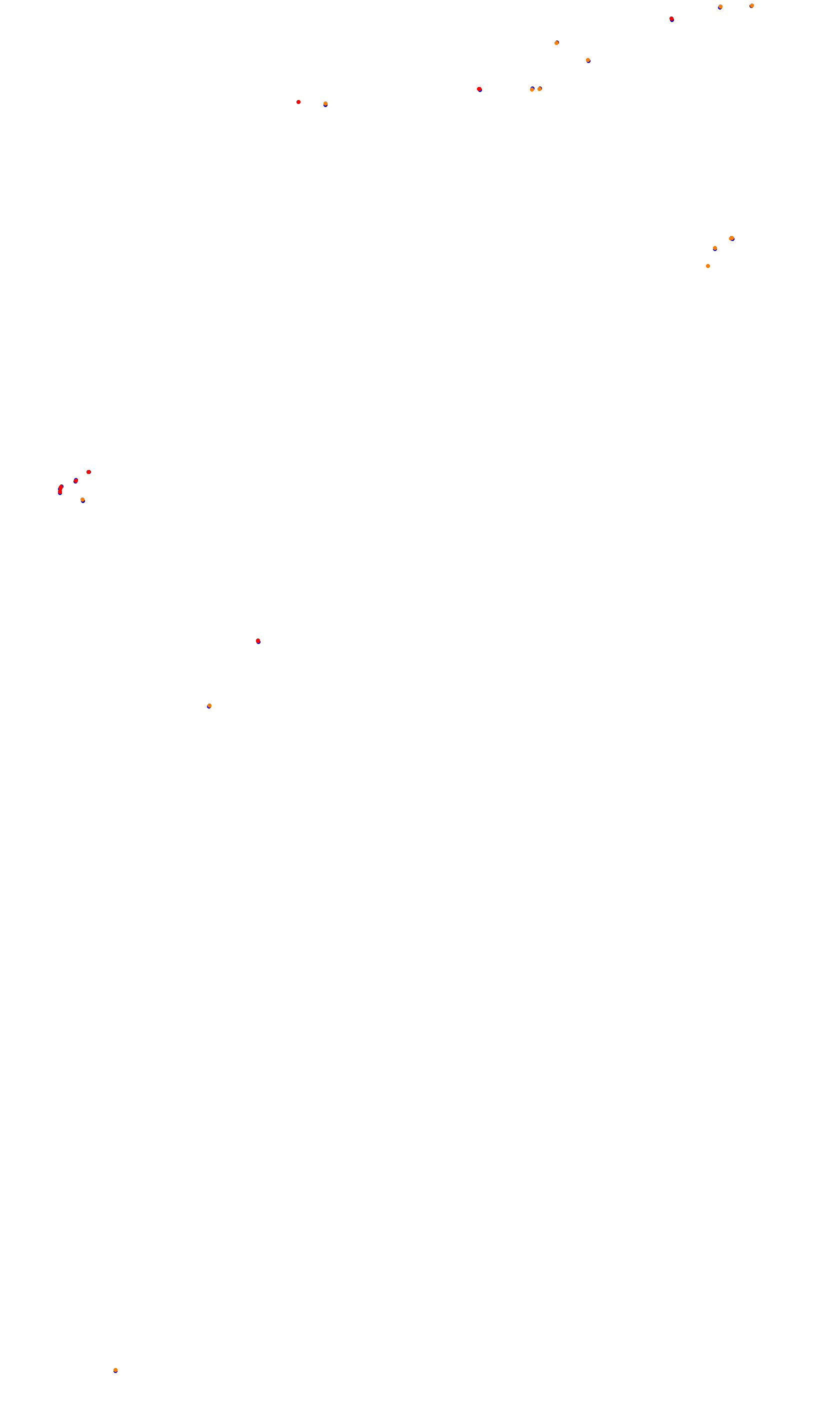 Monza collisions
