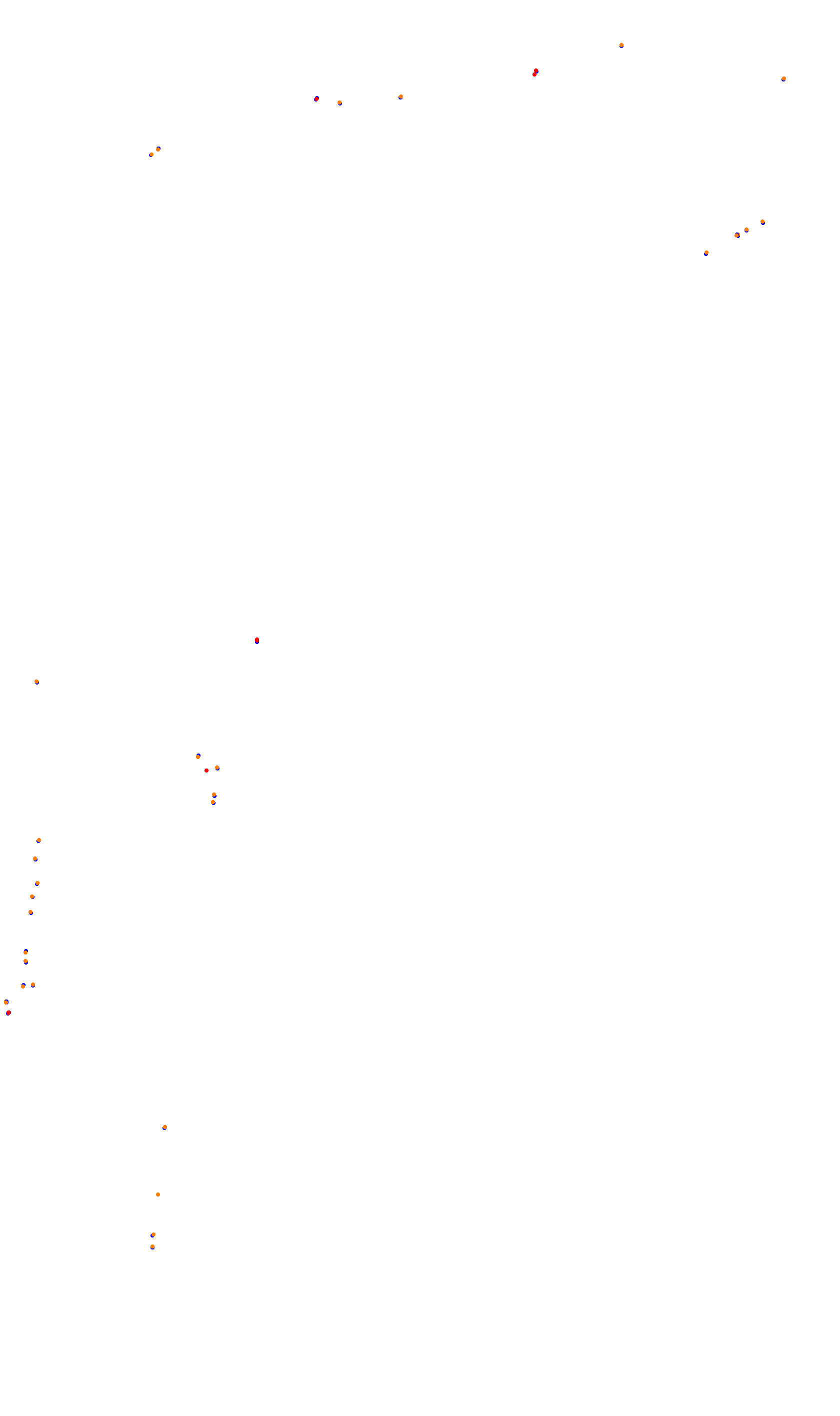 Monza collisions