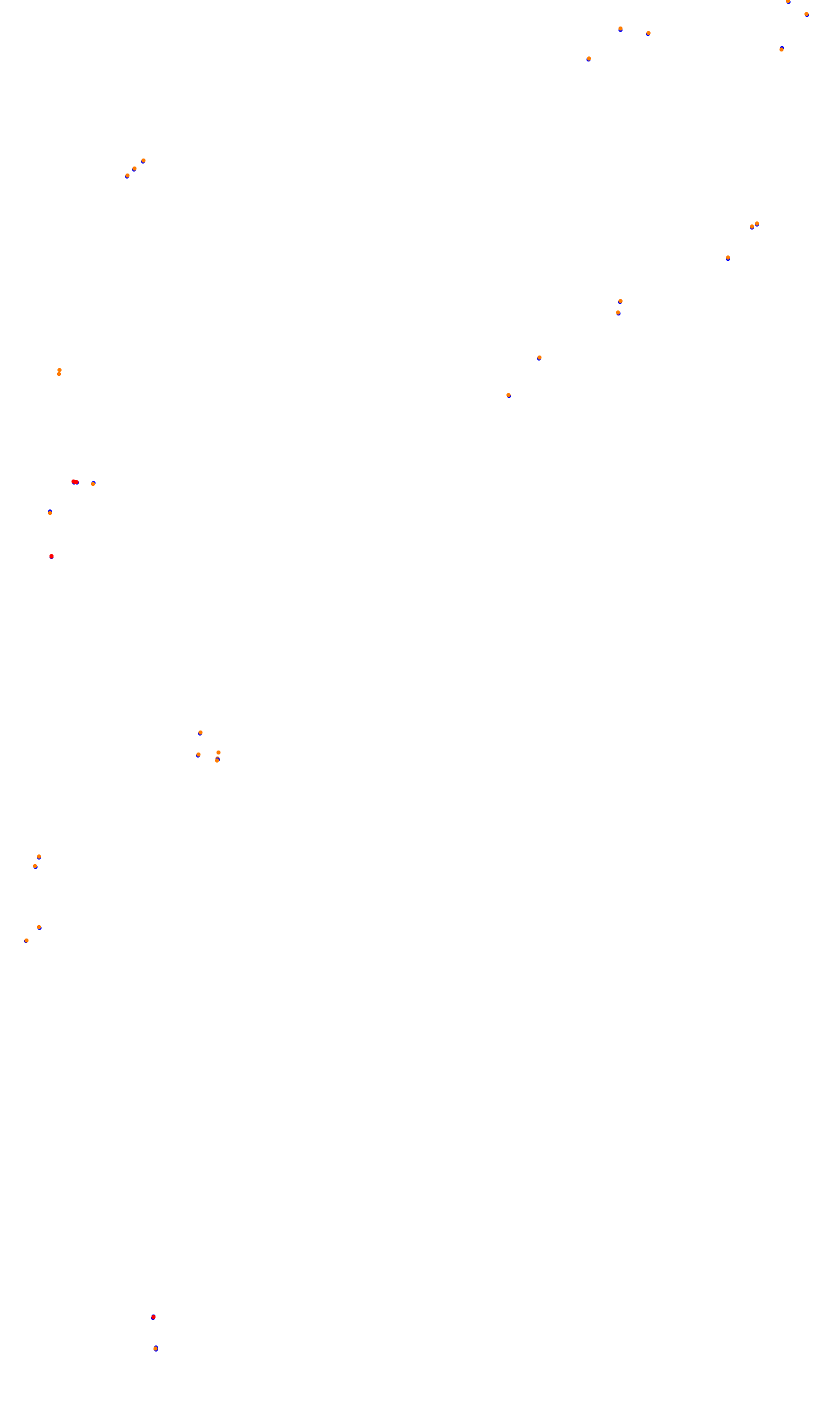 Monza collisions