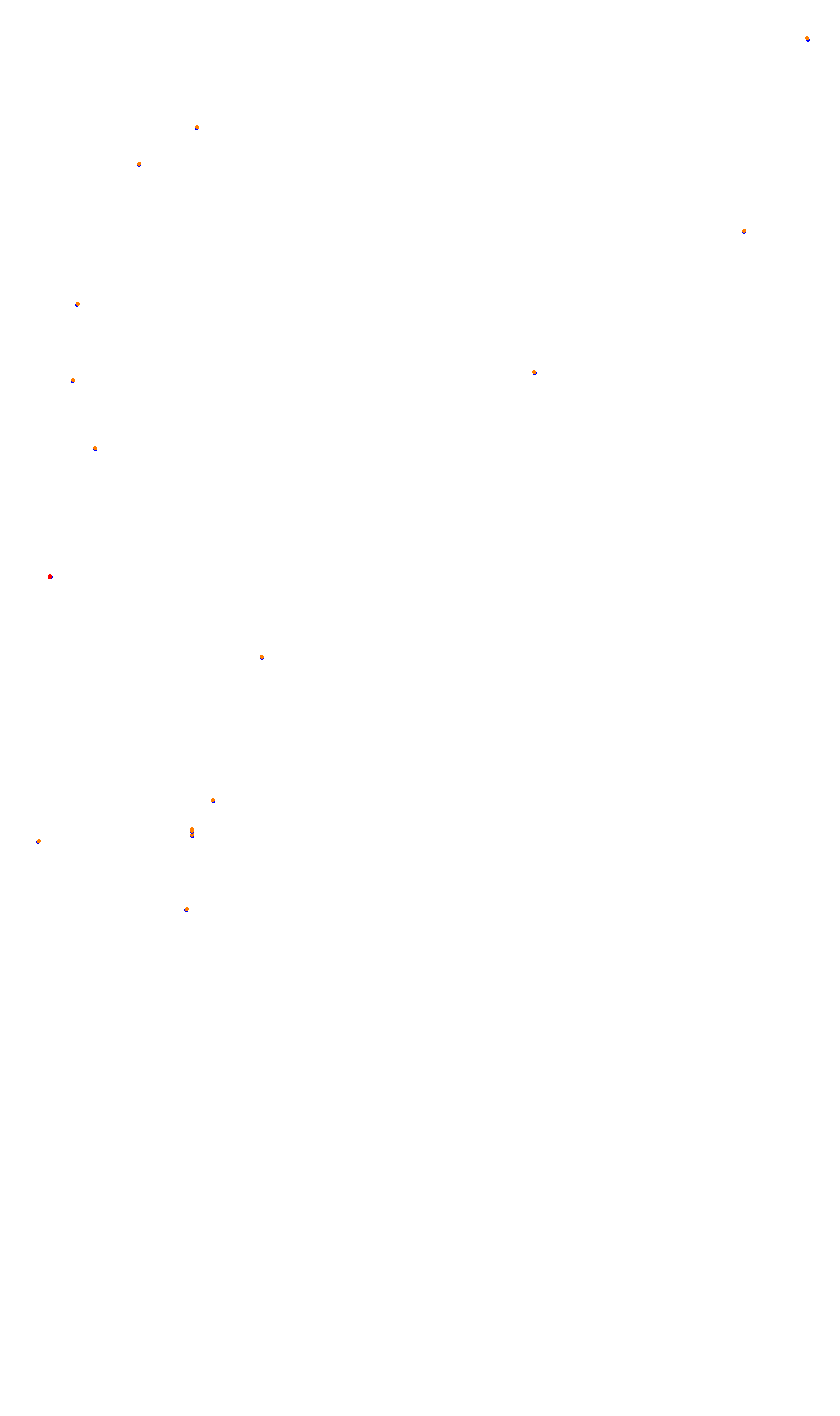 Monza collisions