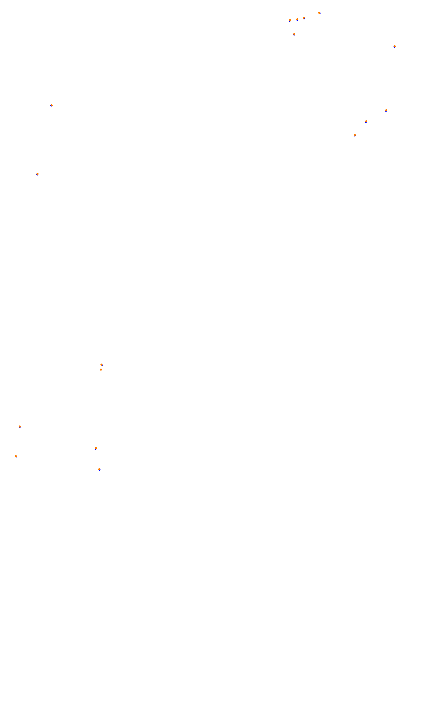 Monza collisions