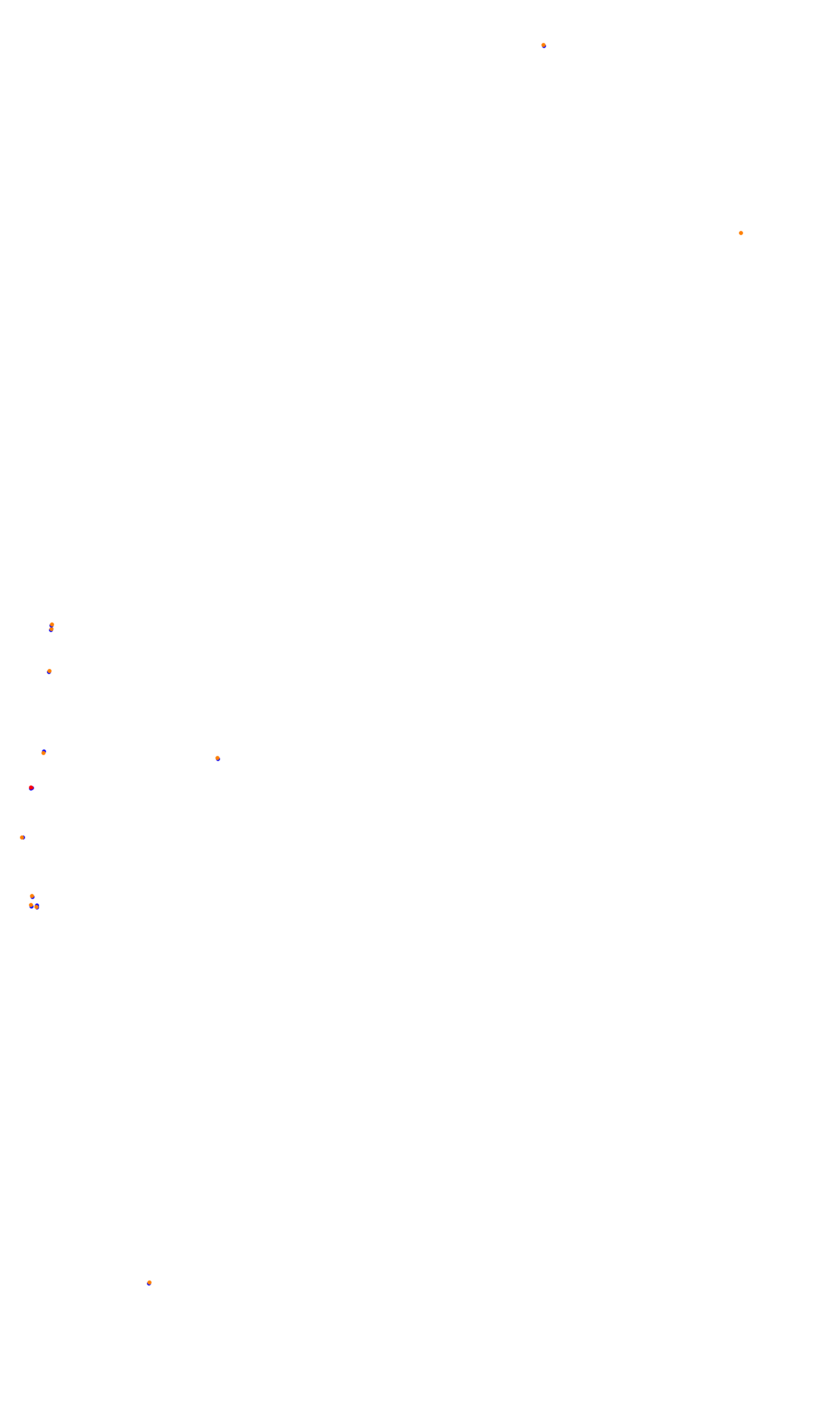 Monza collisions