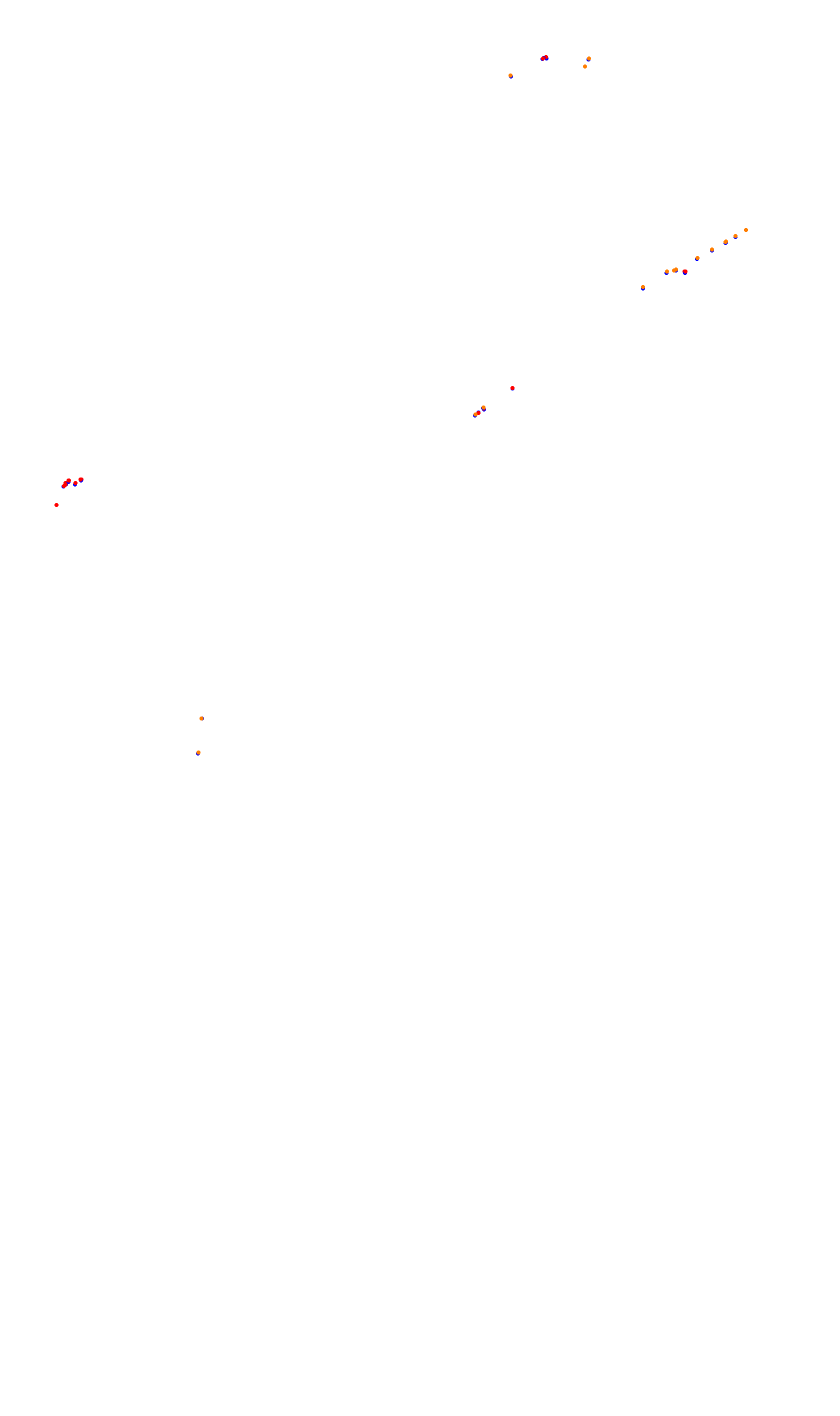 Monza collisions