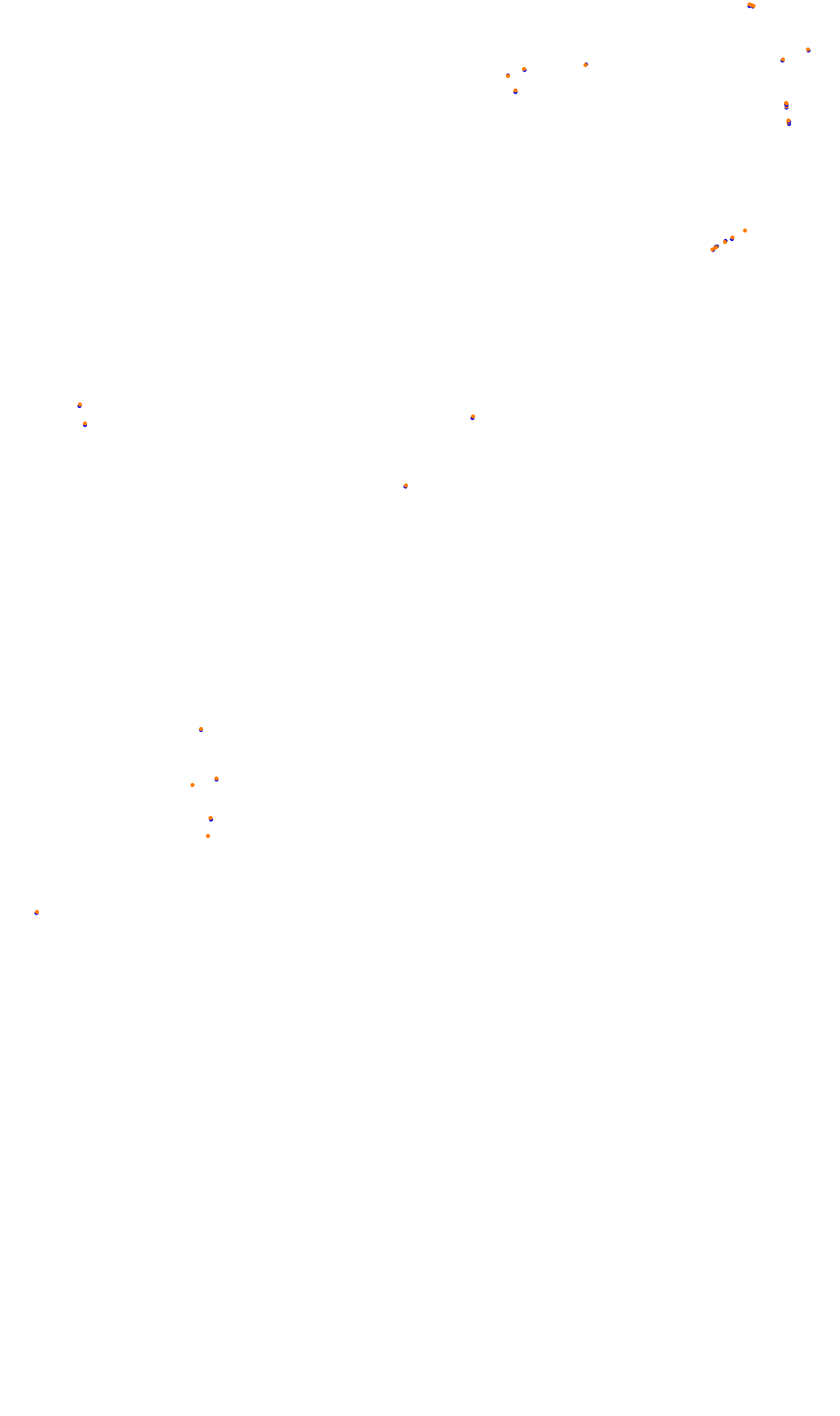Monza collisions