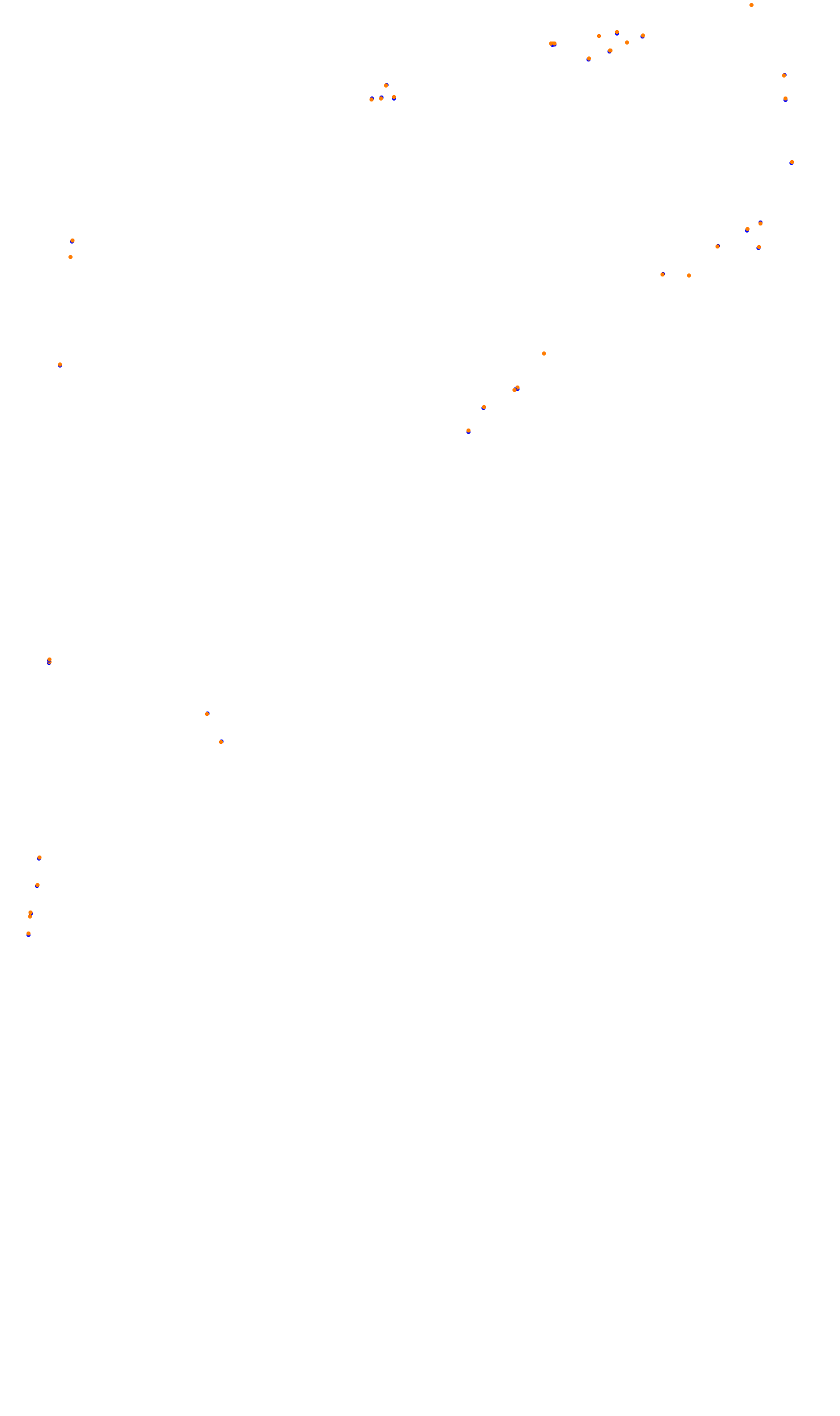 Monza collisions