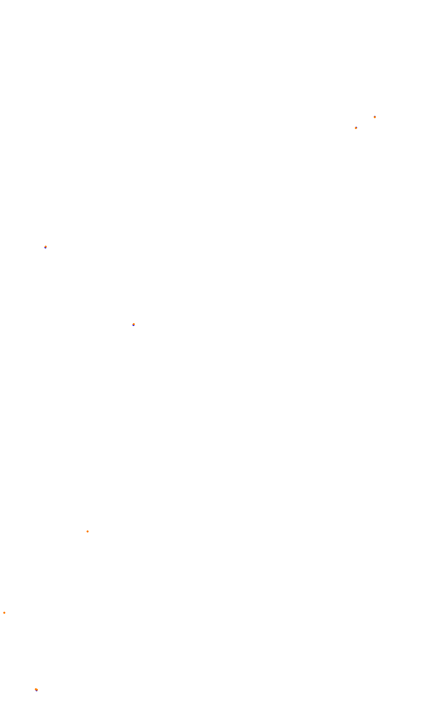 Monza collisions
