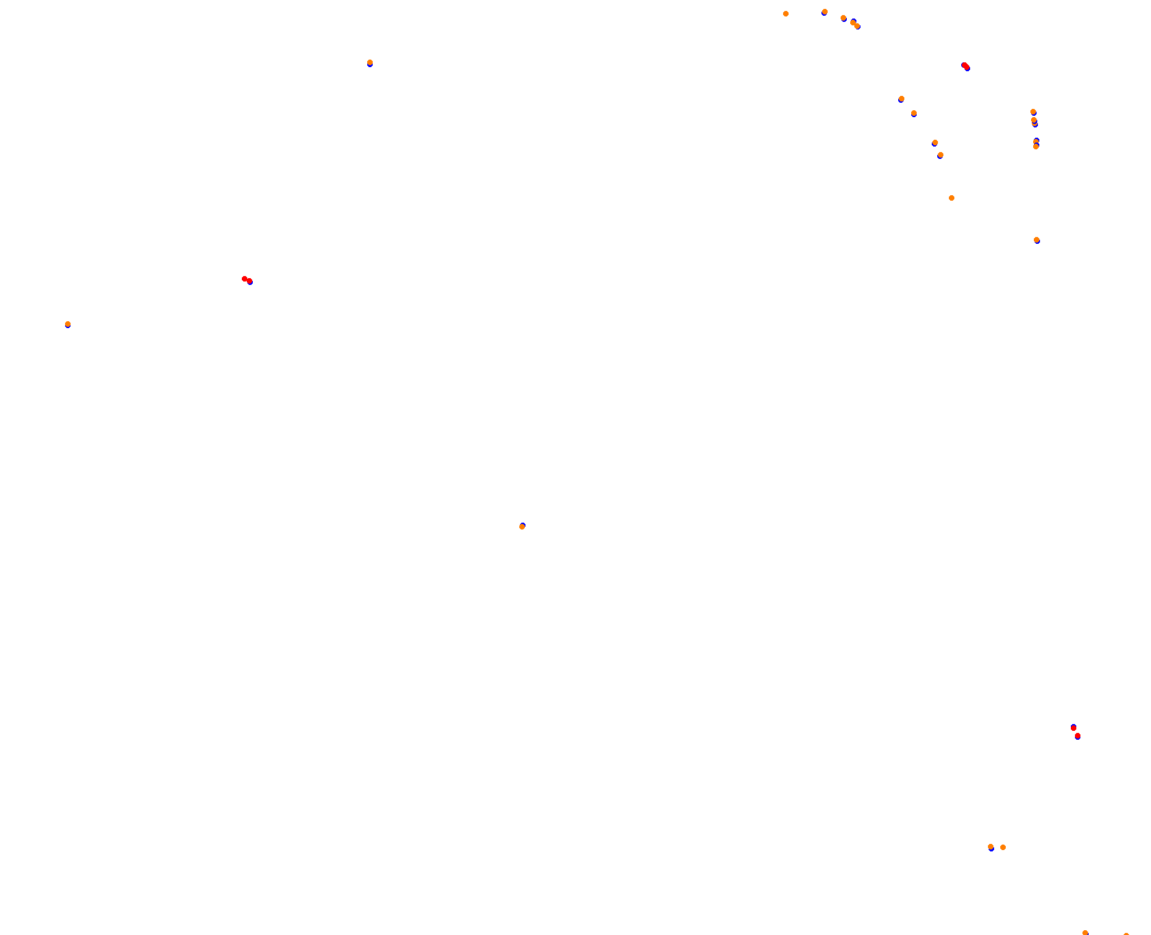 Silverstone - National collisions