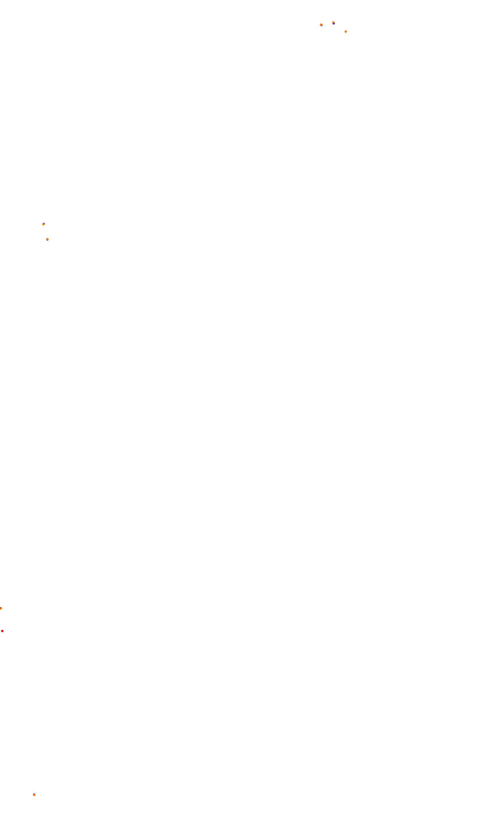 Monza collisions