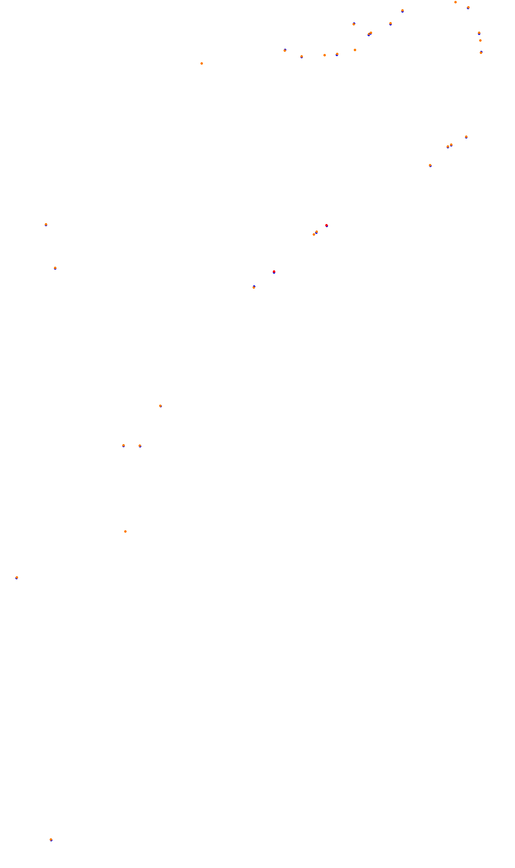 Monza collisions