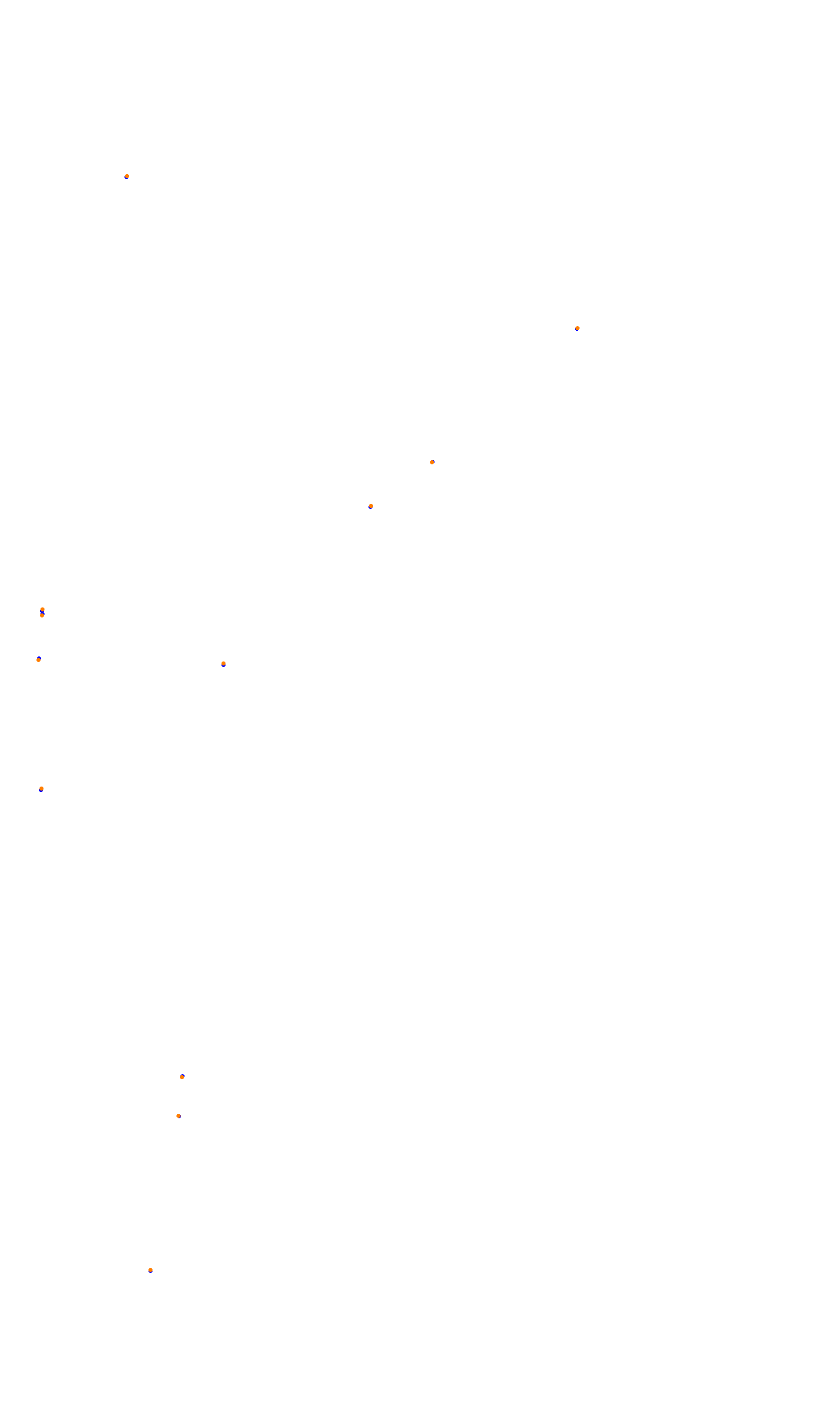 Monza collisions