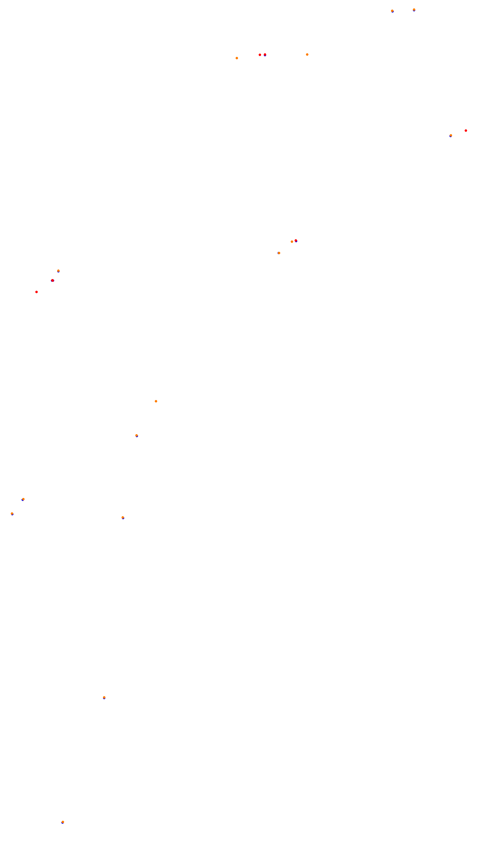 Monza collisions