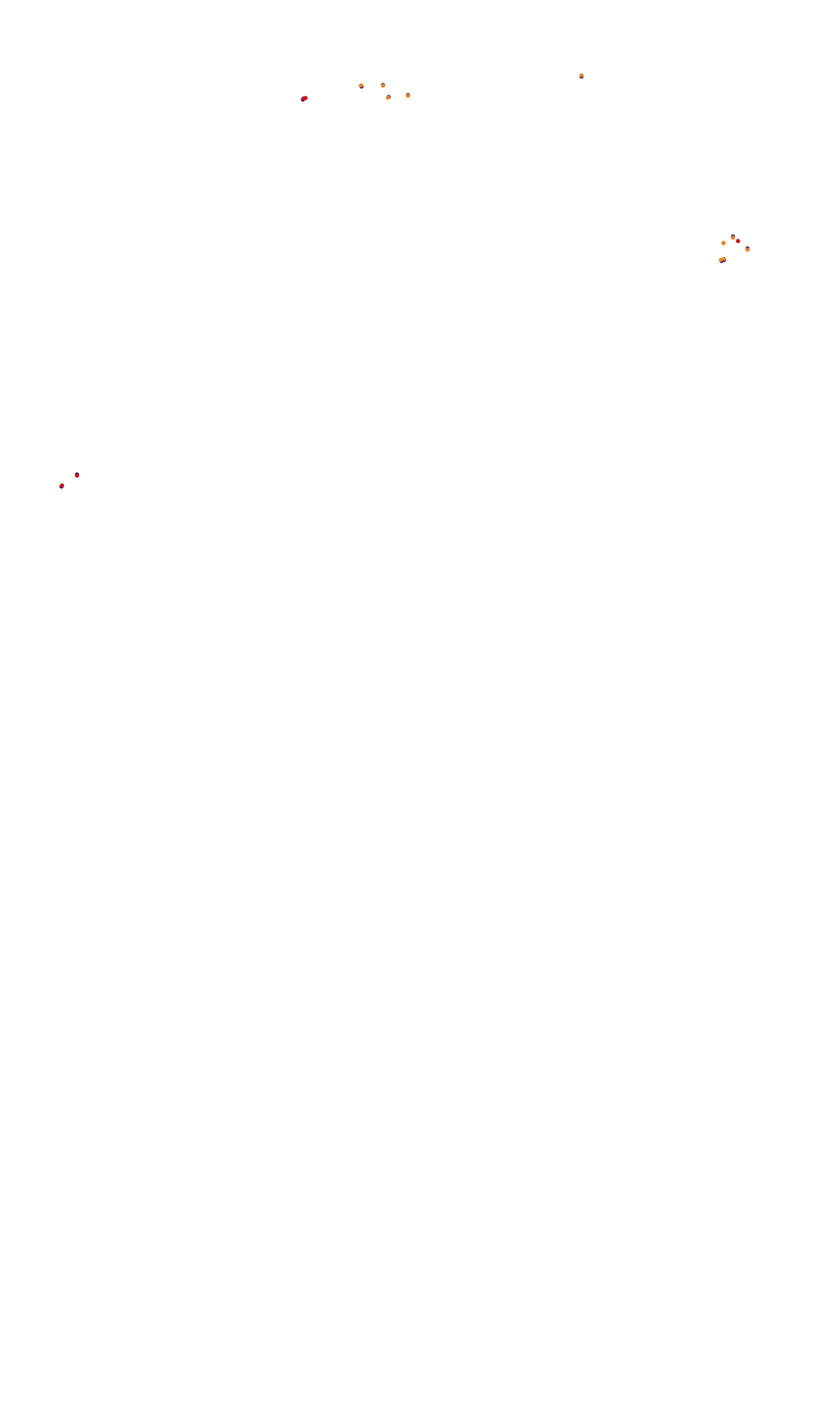 Monza collisions
