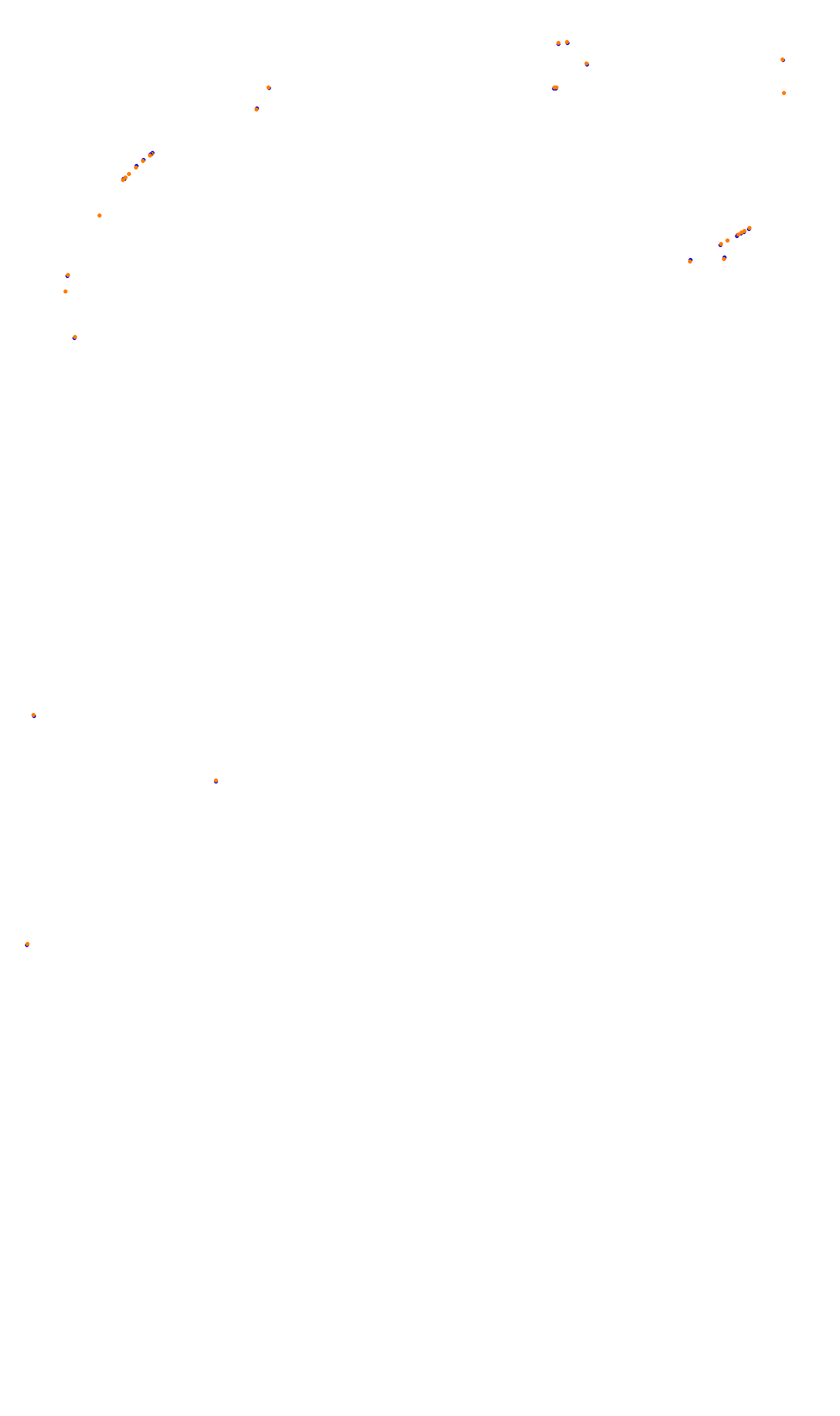 Monza collisions