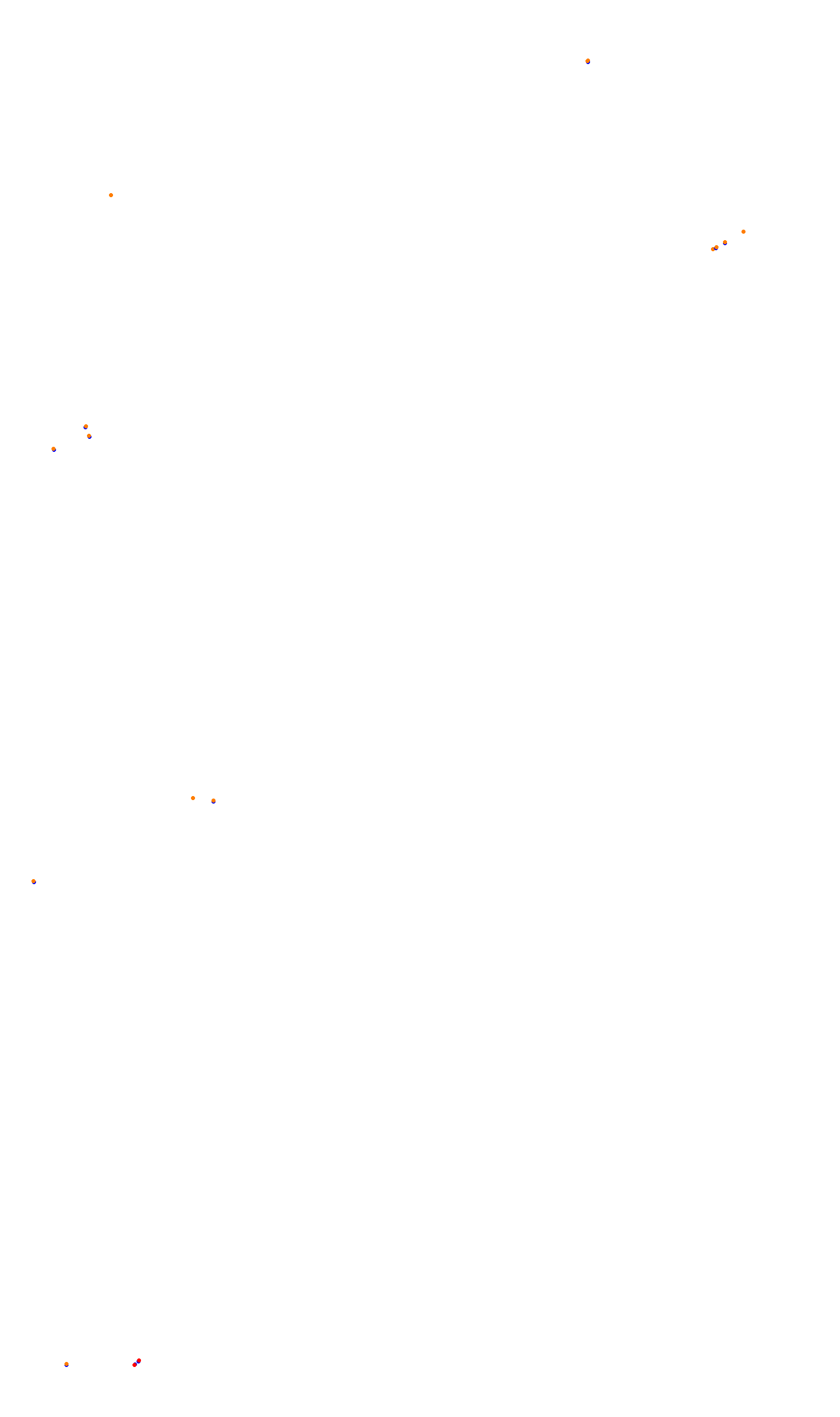Monza collisions
