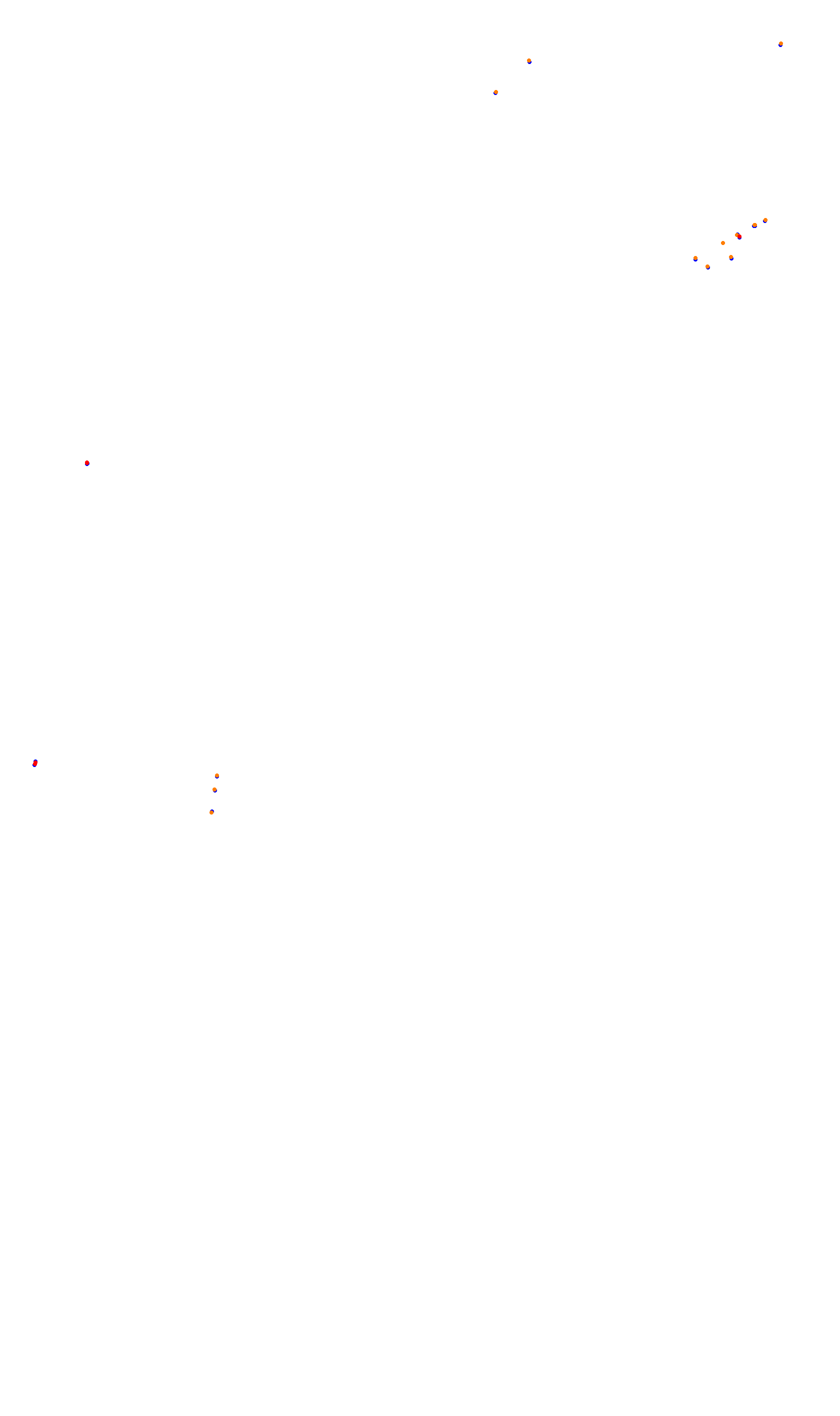 Monza collisions