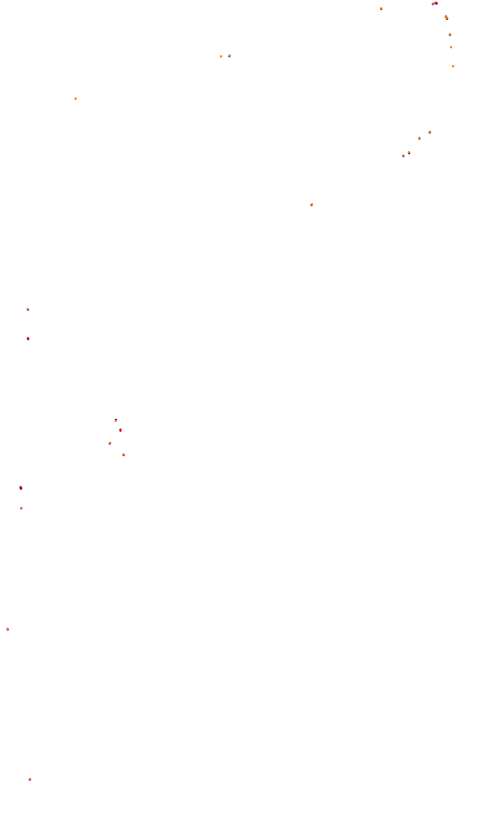 Monza collisions