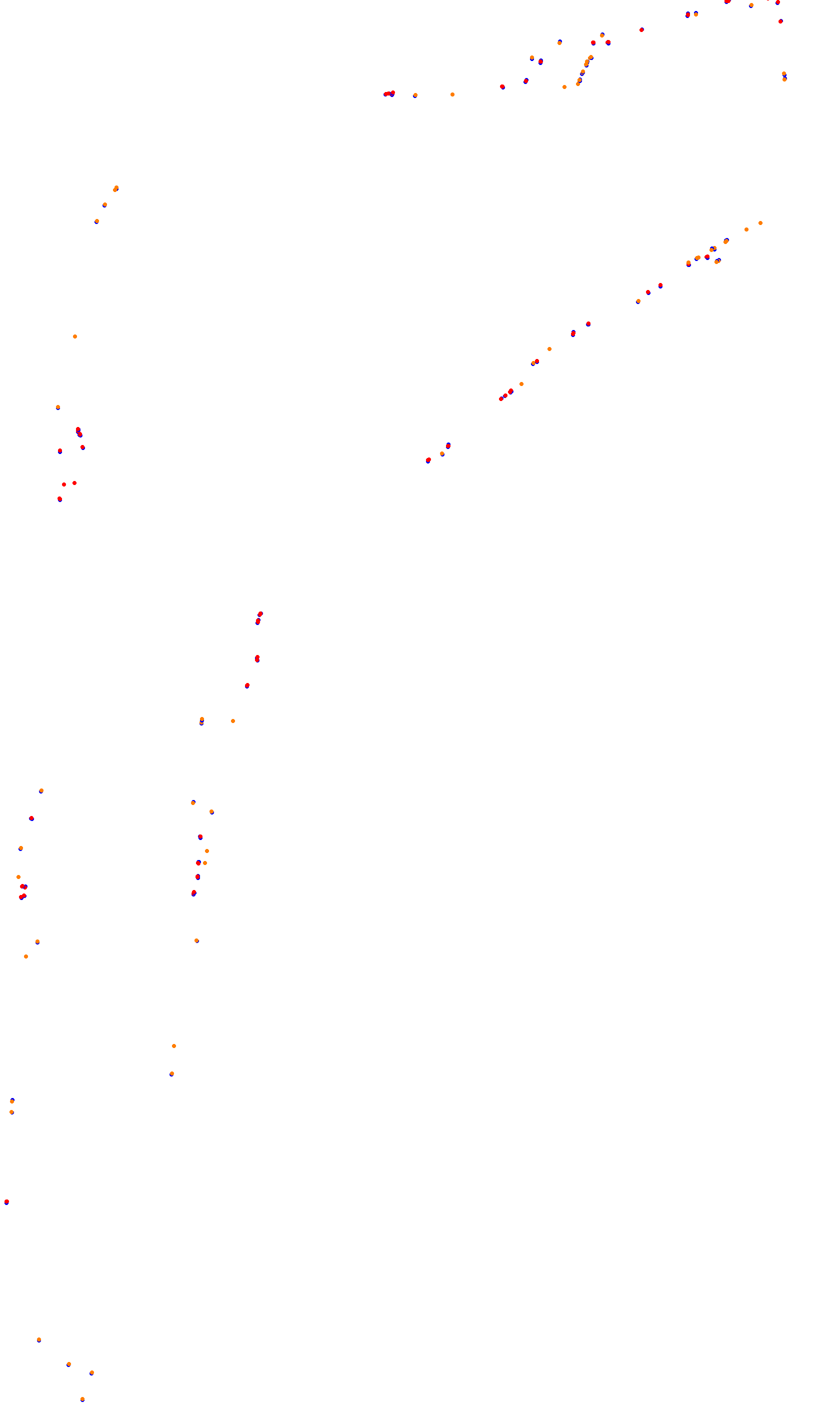 Monza collisions