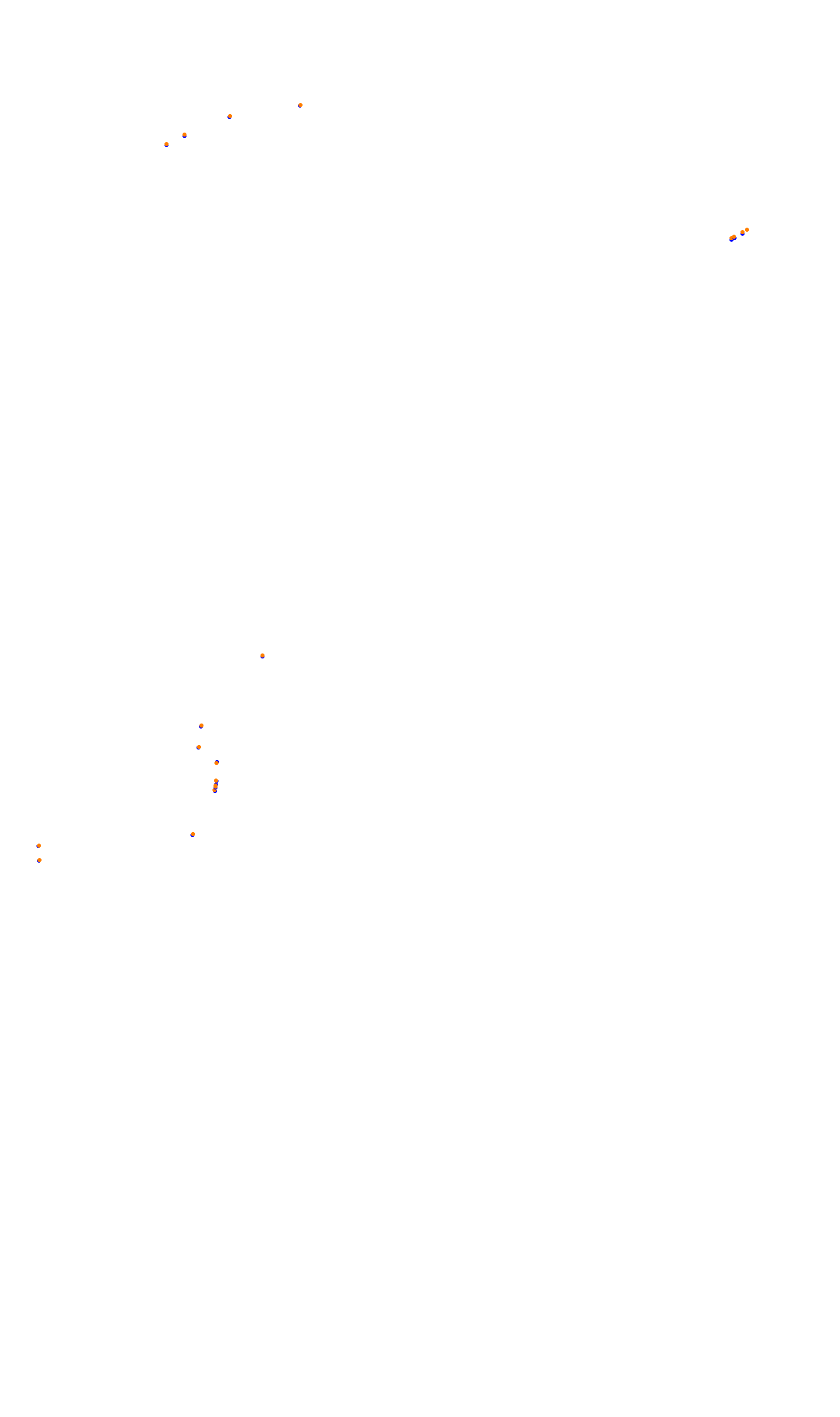Monza collisions
