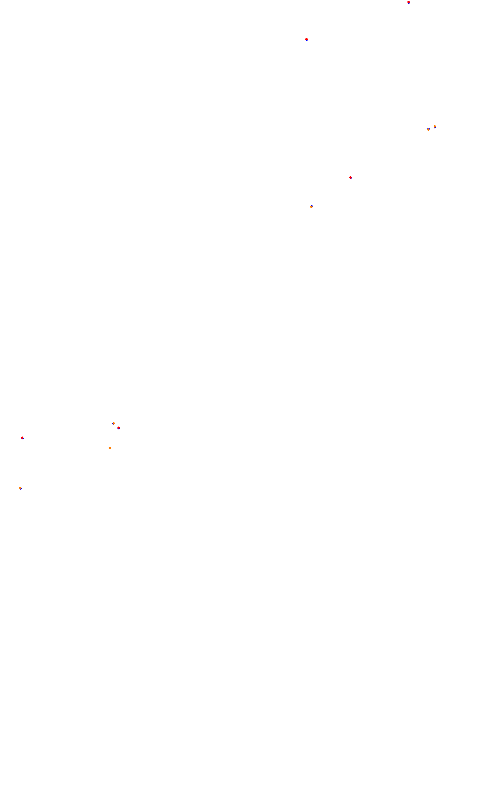 Monza collisions