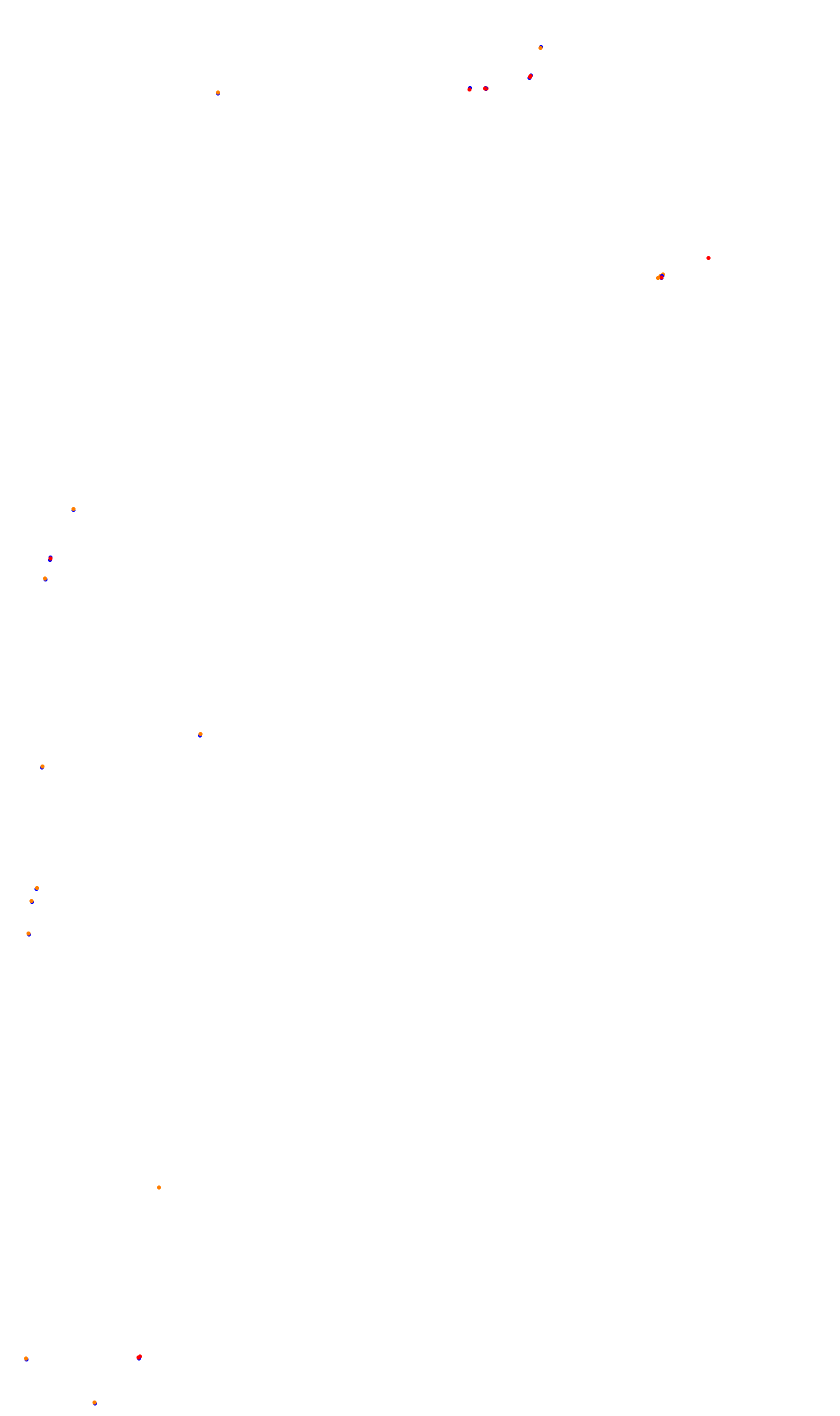 Monza collisions