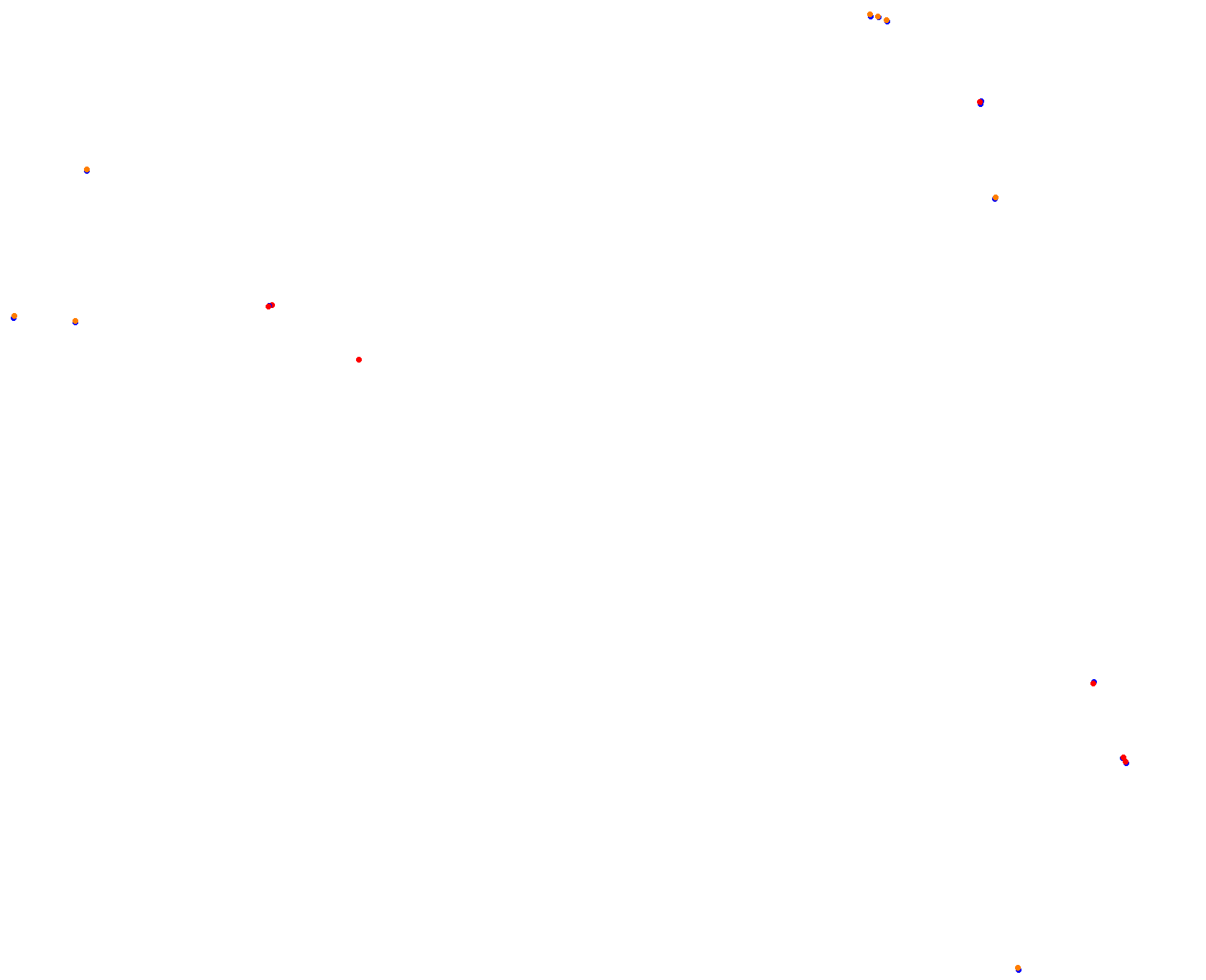 Silverstone - National collisions