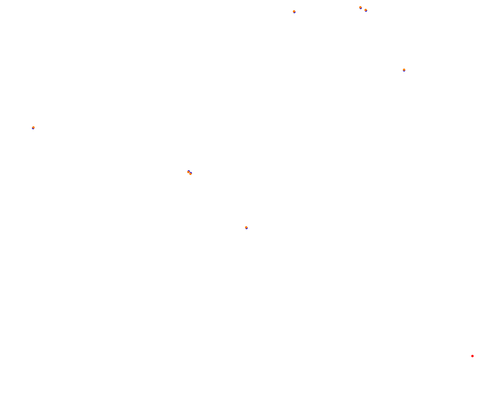 Silverstone - National collisions