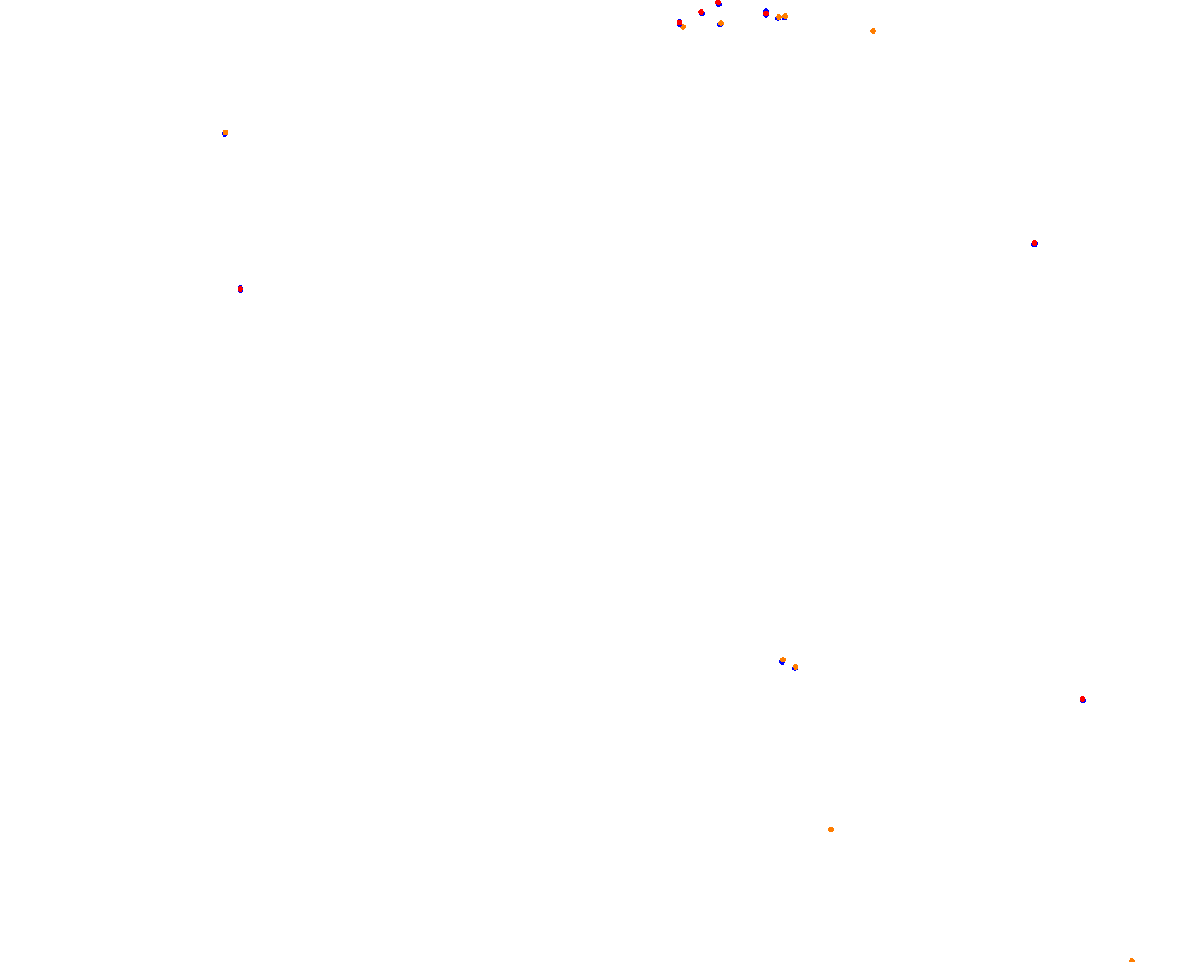 Silverstone - National collisions