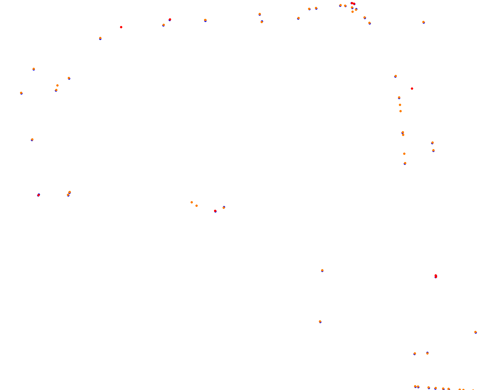 Silverstone - National collisions