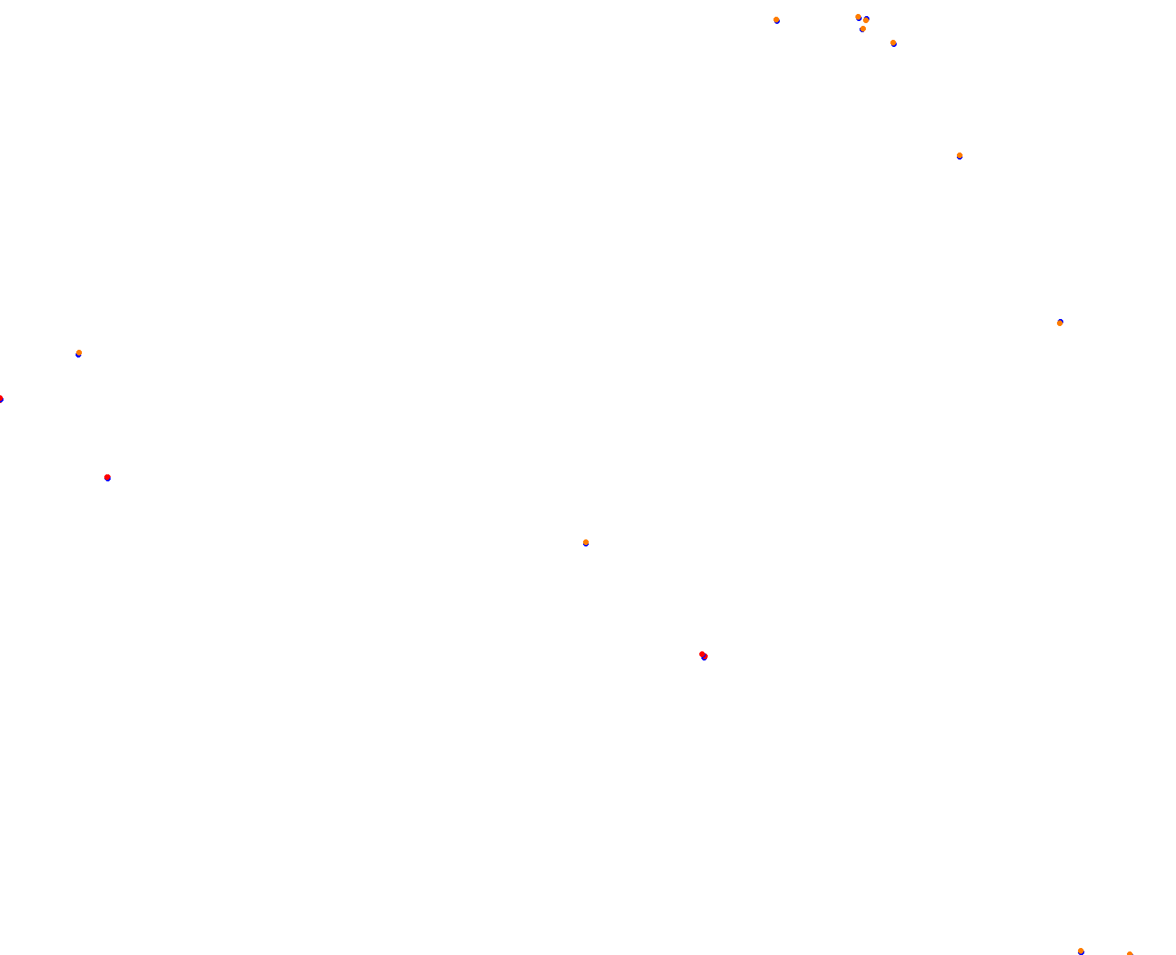 Silverstone - National collisions