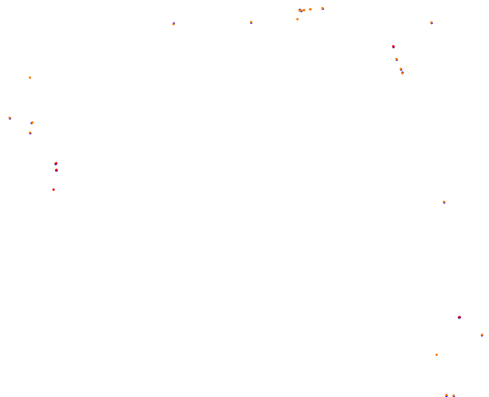 Silverstone - National collisions