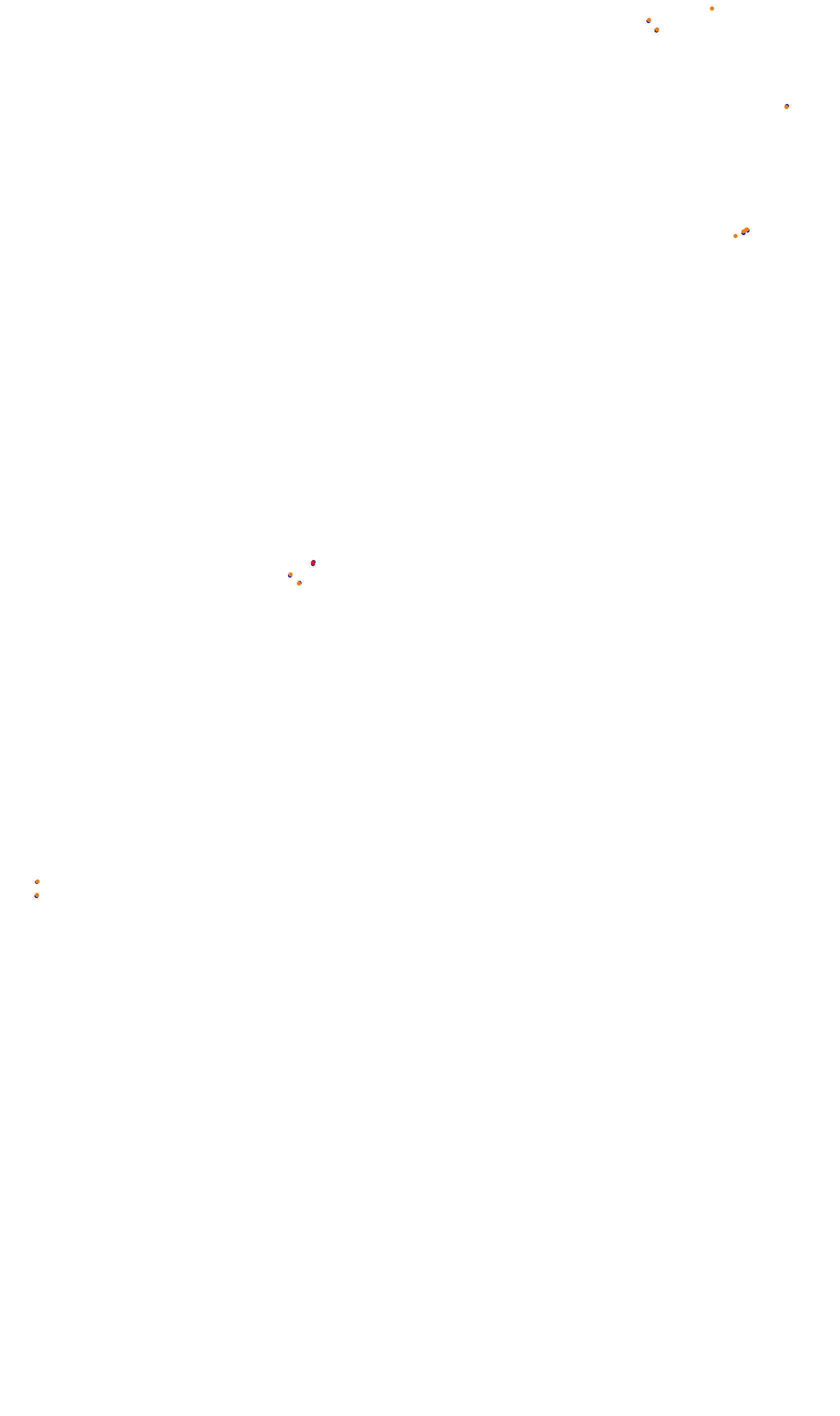 Monza collisions