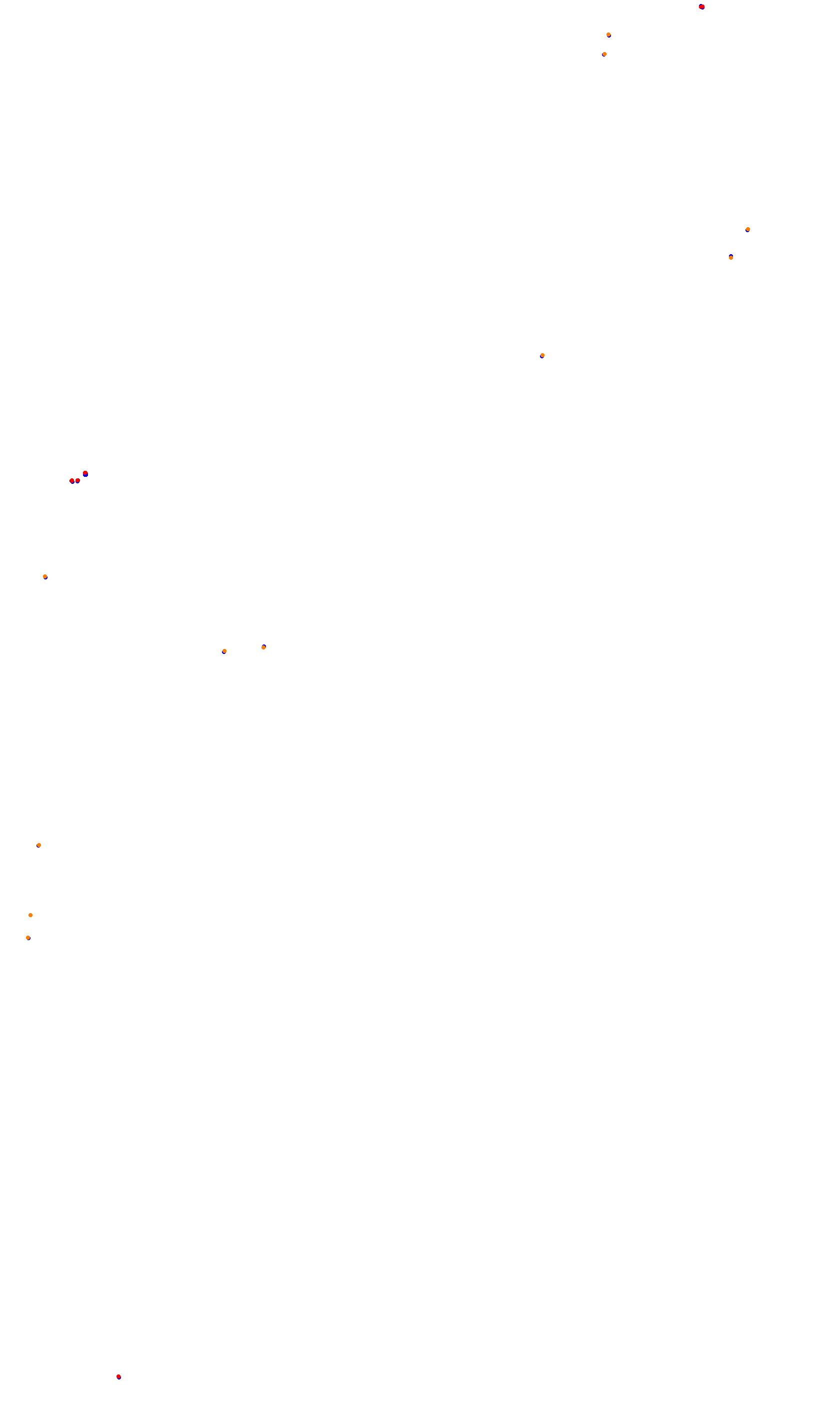 Monza collisions