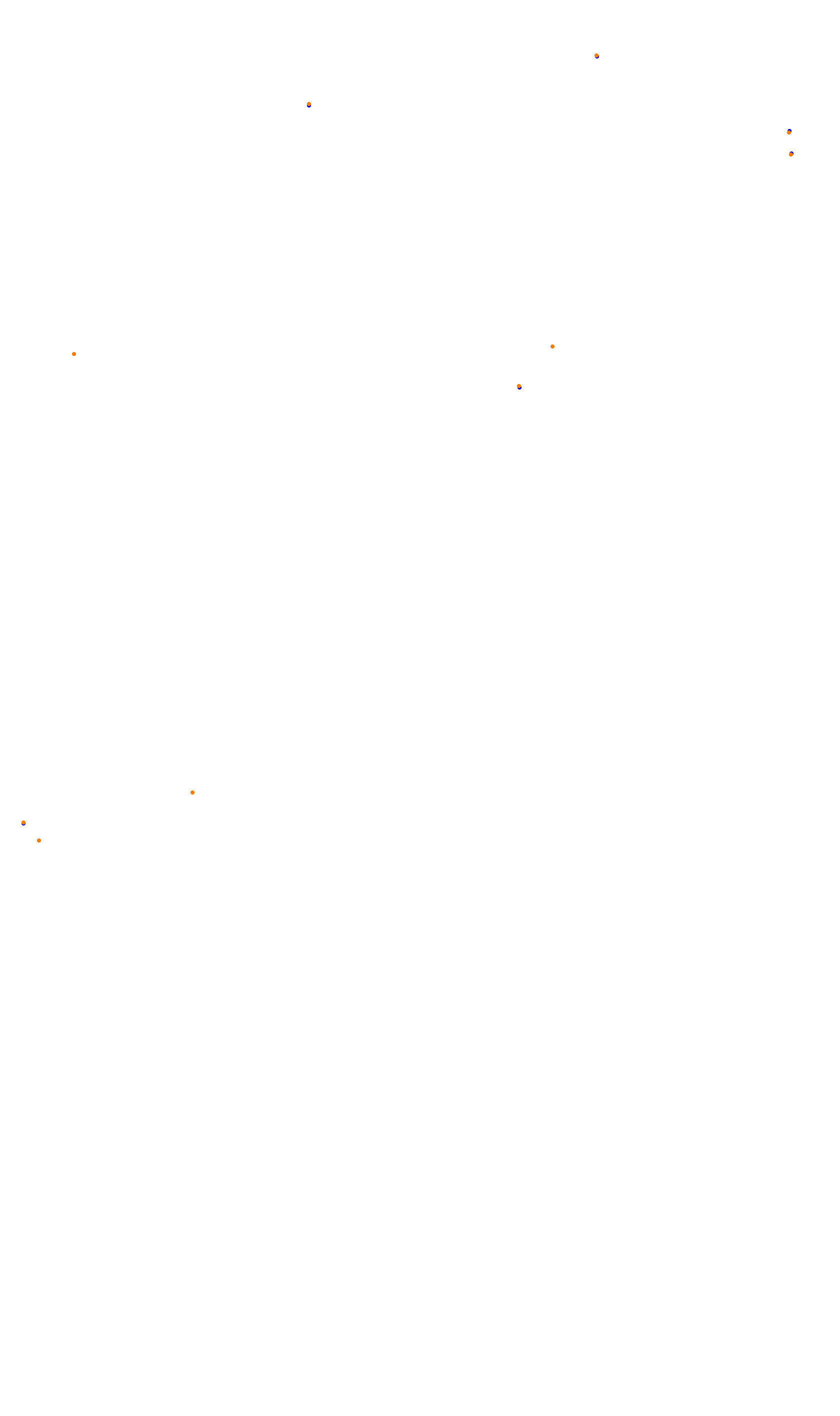 Monza collisions