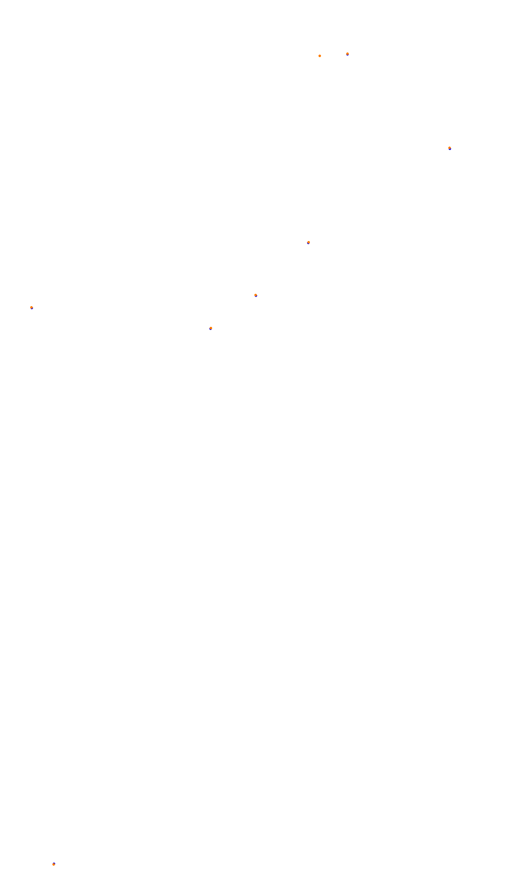 Monza collisions