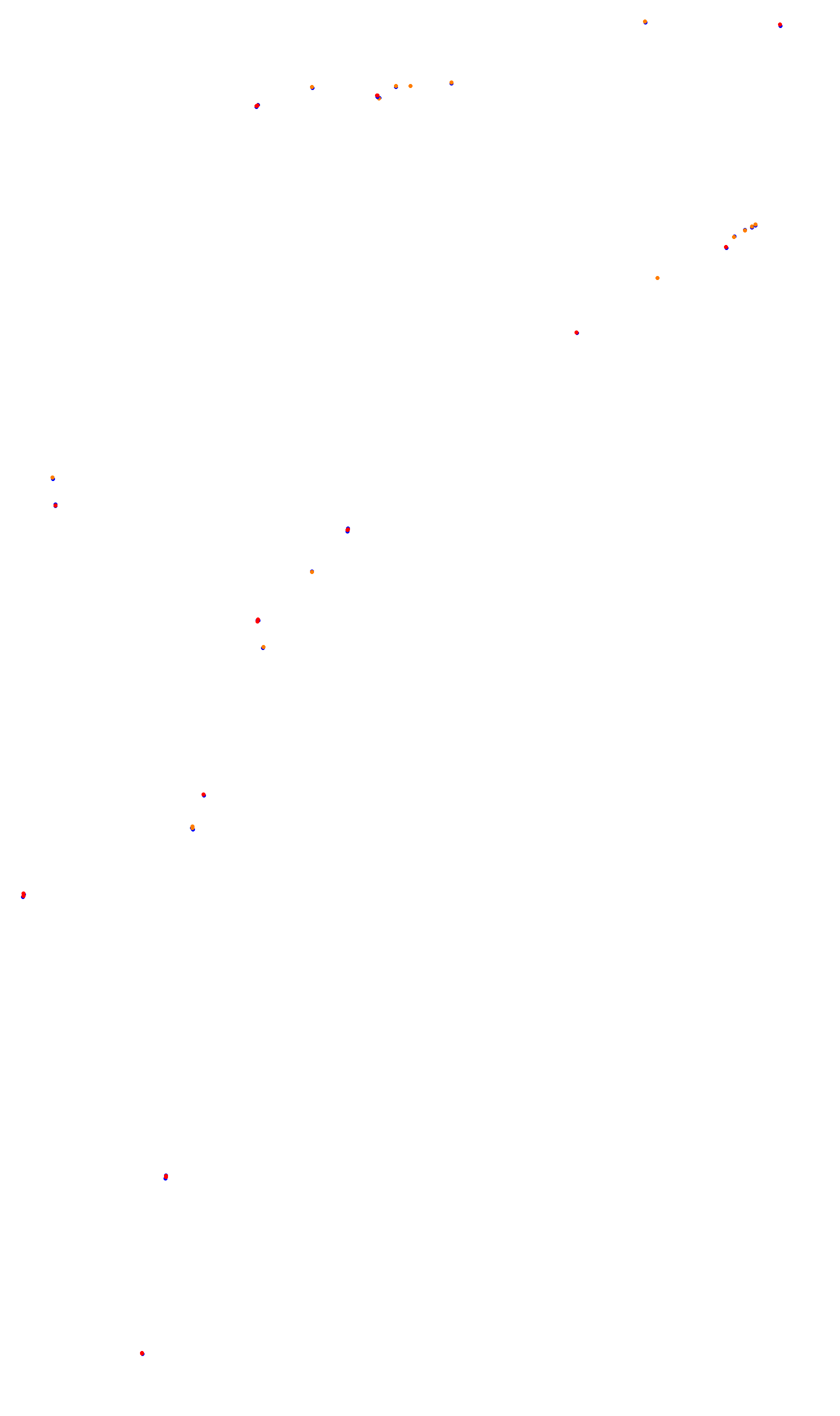 Monza collisions