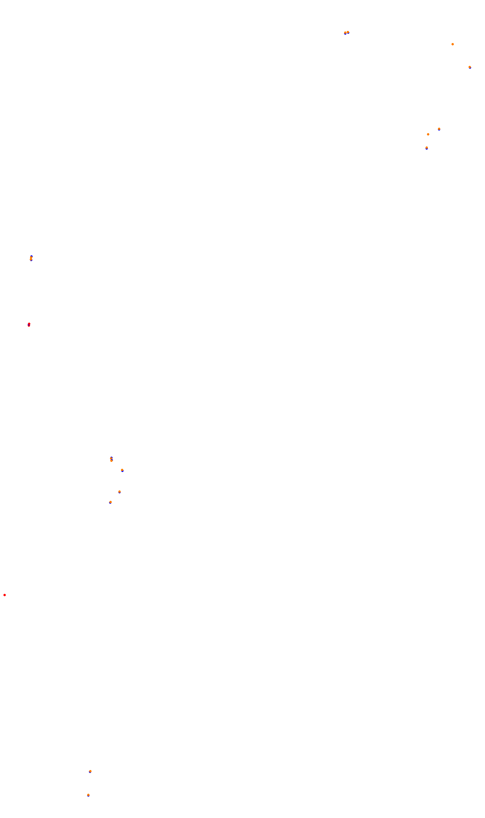Monza collisions