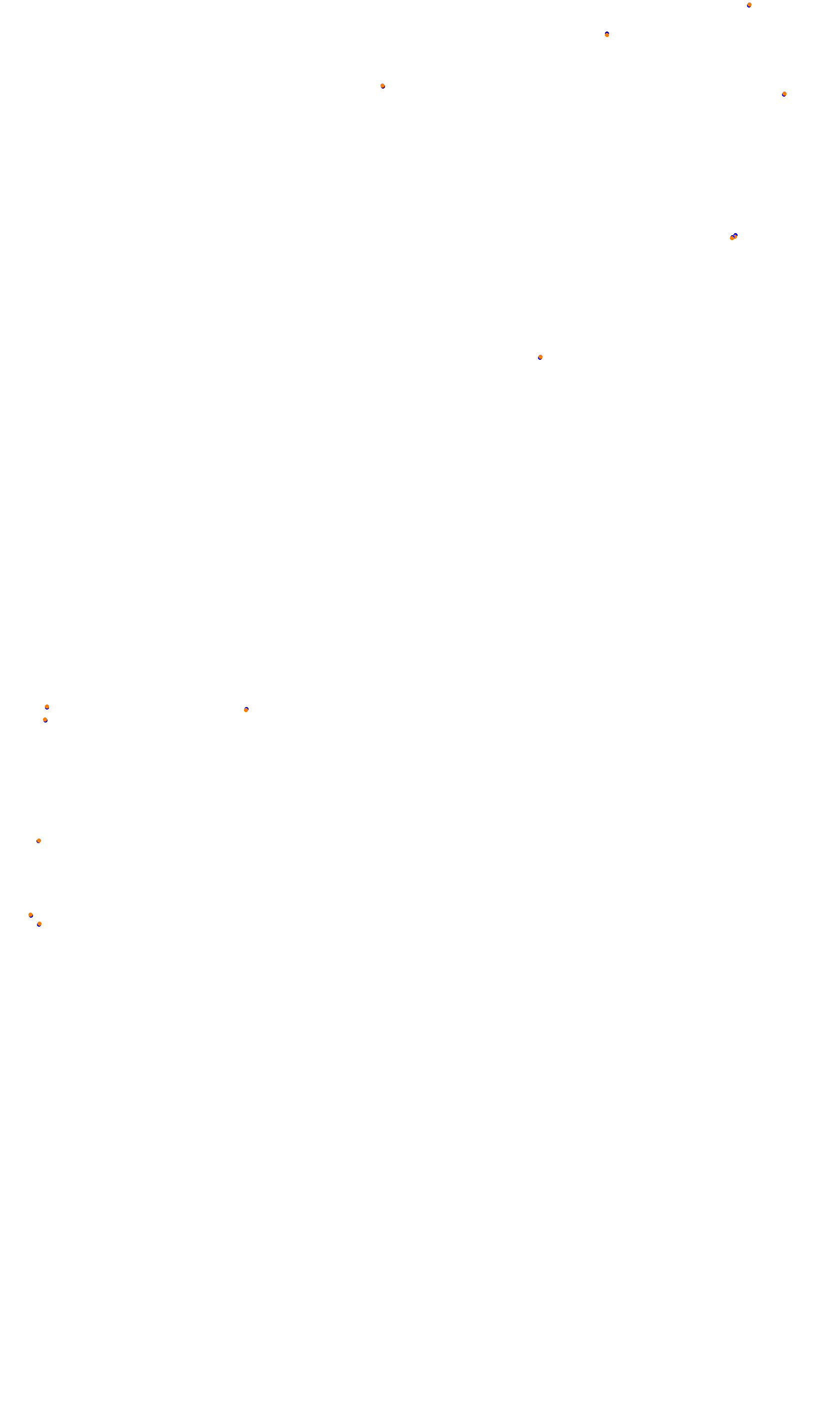 Monza collisions